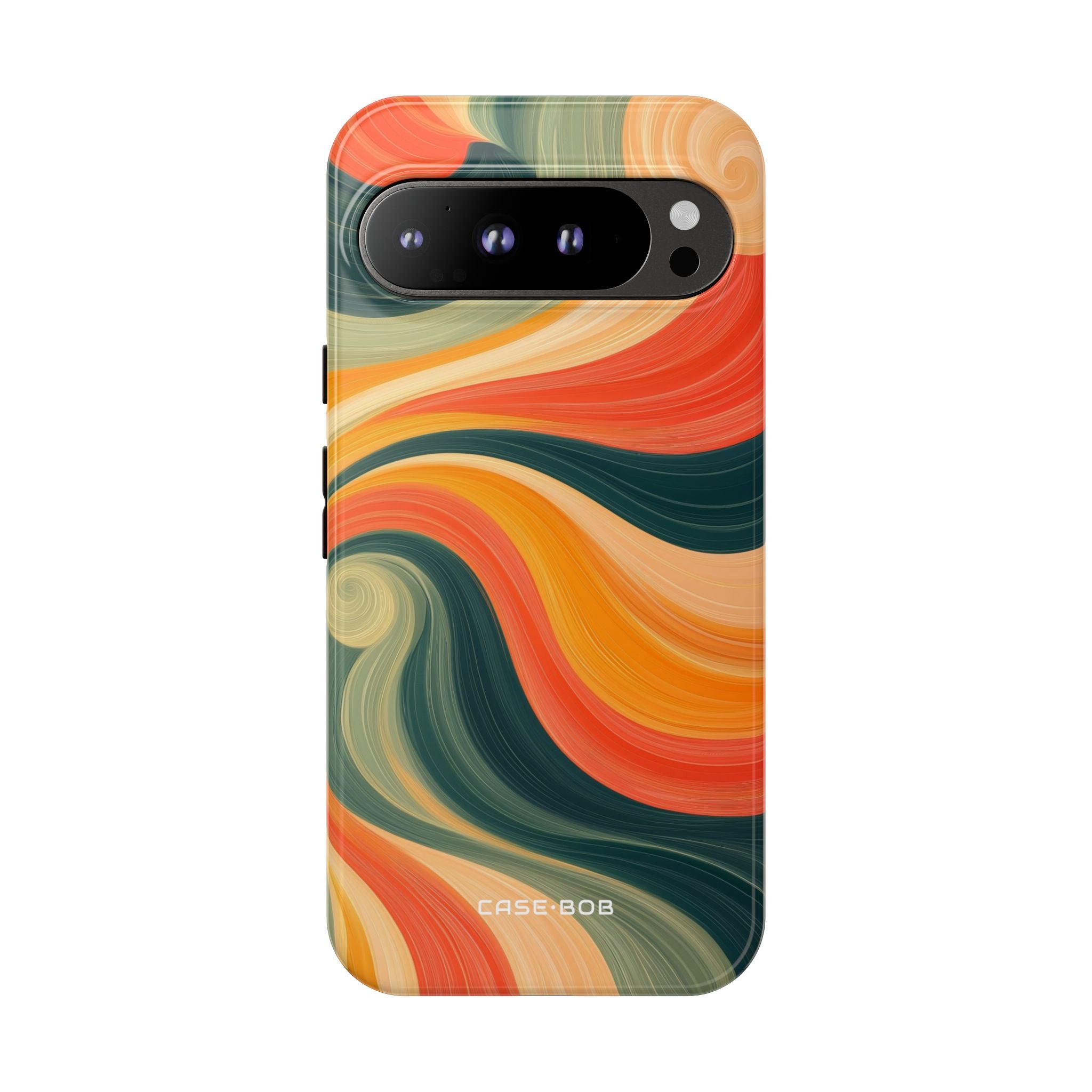 Swirling Ember Google Pixel 9 Pro XL Case - Tough