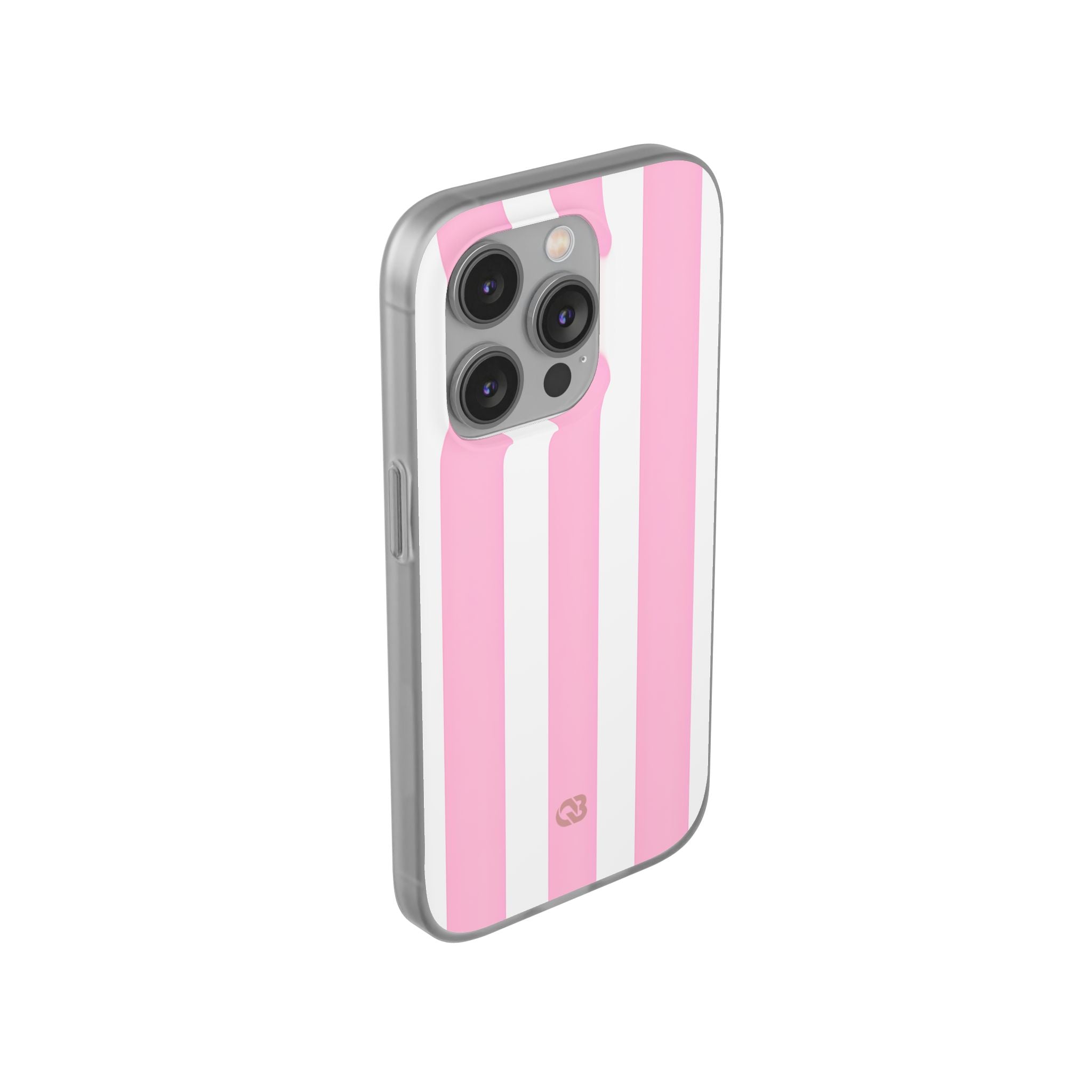 Soft Pink Stripe · Soft Phone Case for iPhone