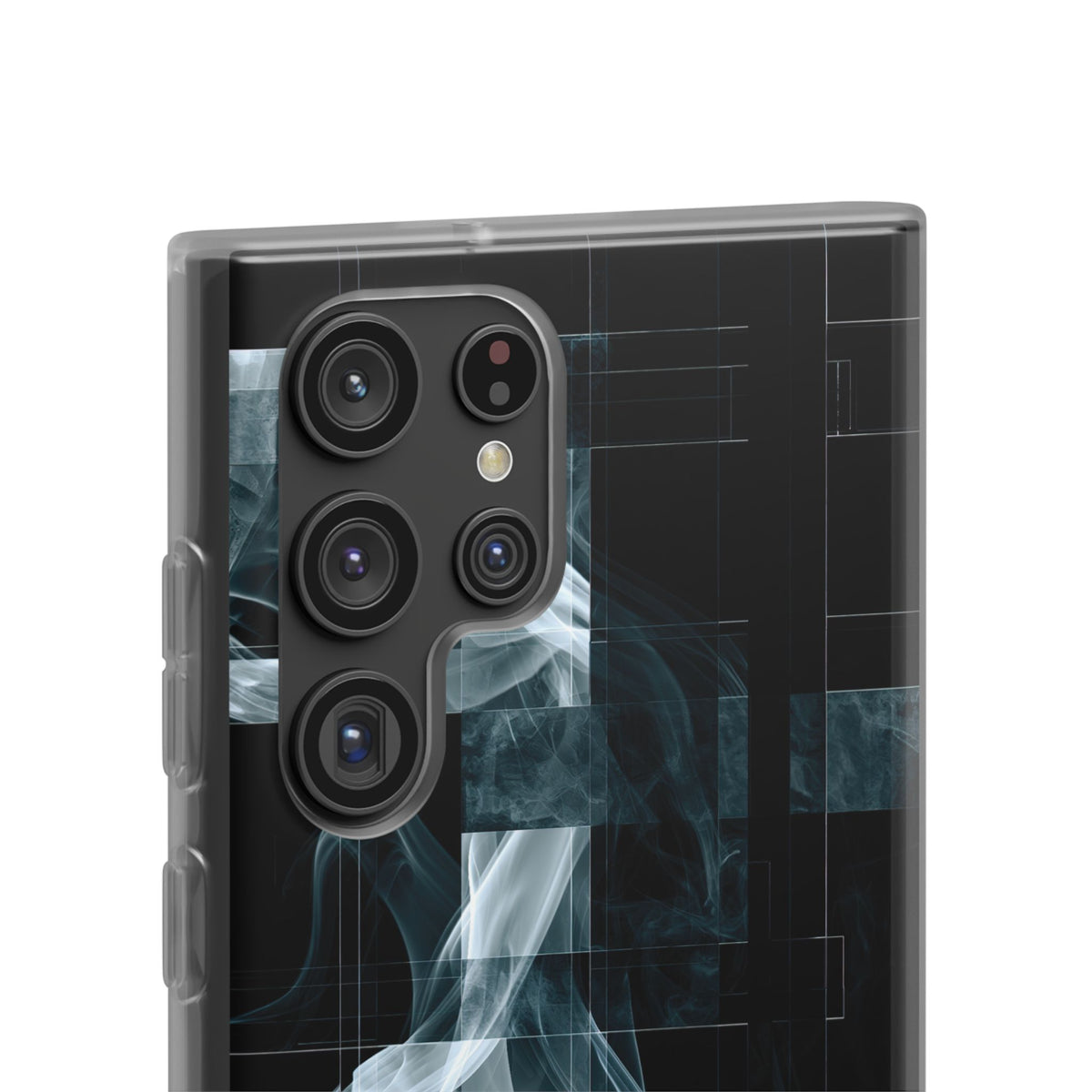 Fractured Smoke · Lite Phone Case for Samsung · Black