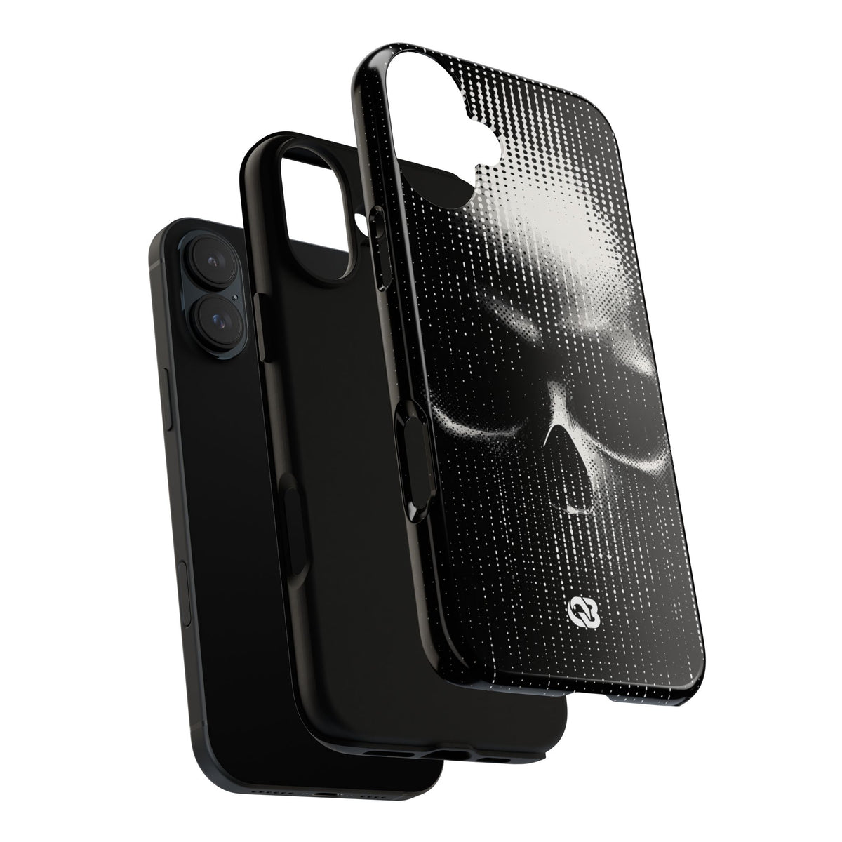 Raster Phantom · Tough Phone Case for iPhone · Black