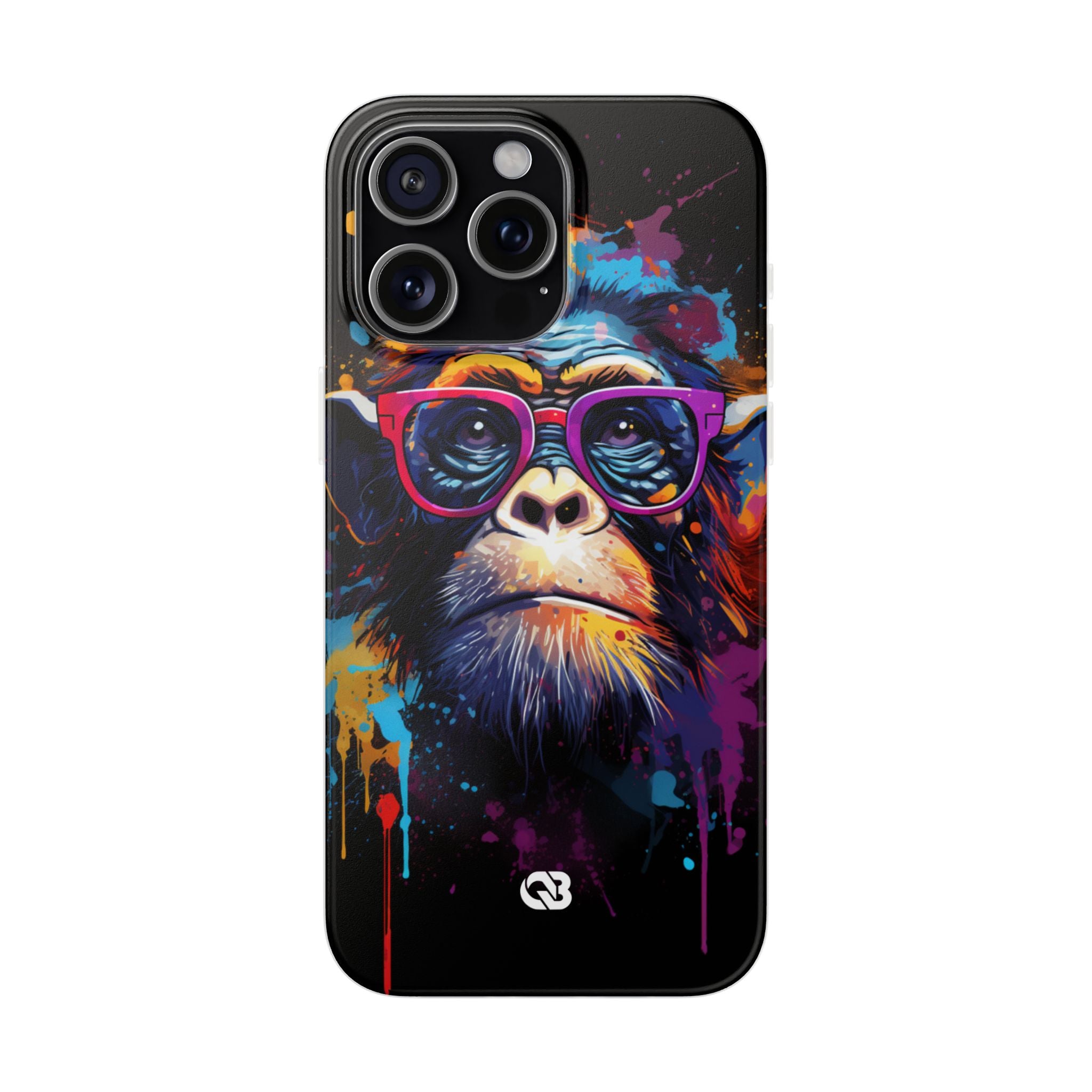 Neon Splatter Primate · Soft
