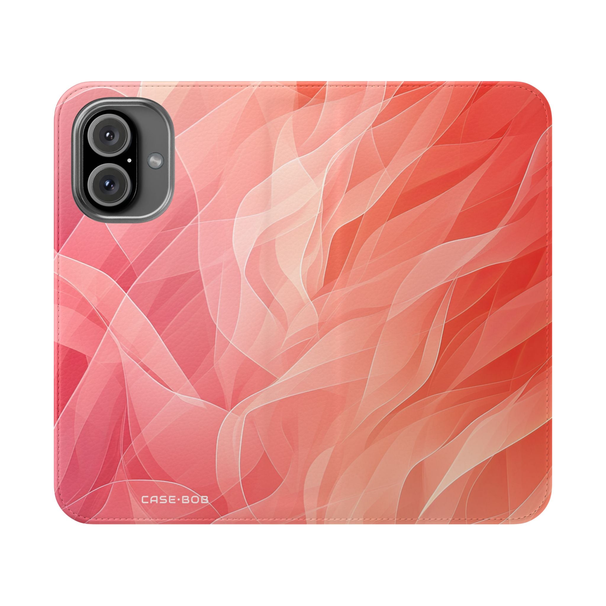 Coral Waves - iPhone 16 Case - Wallet