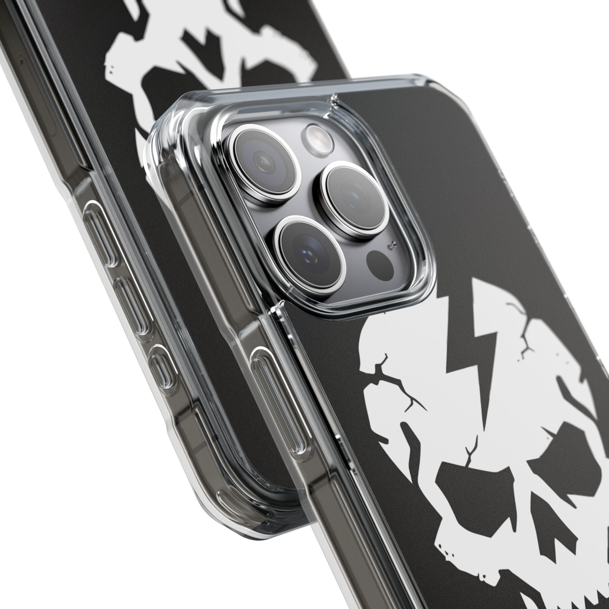 Lightning Skull iPhone 15 Pro Max Case - Impact