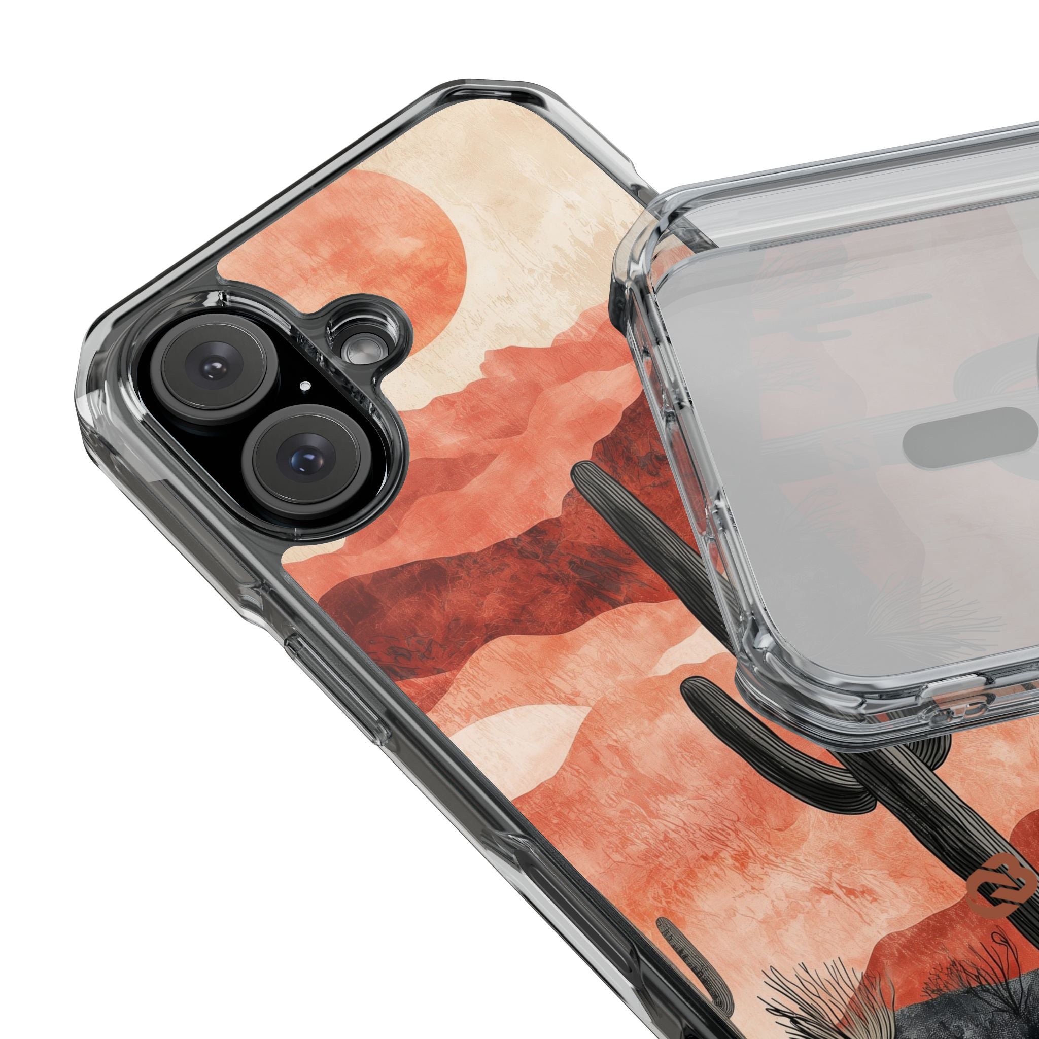 Terracotta Desert Sun · Impact Mobilskal för iPhone · Magsafe