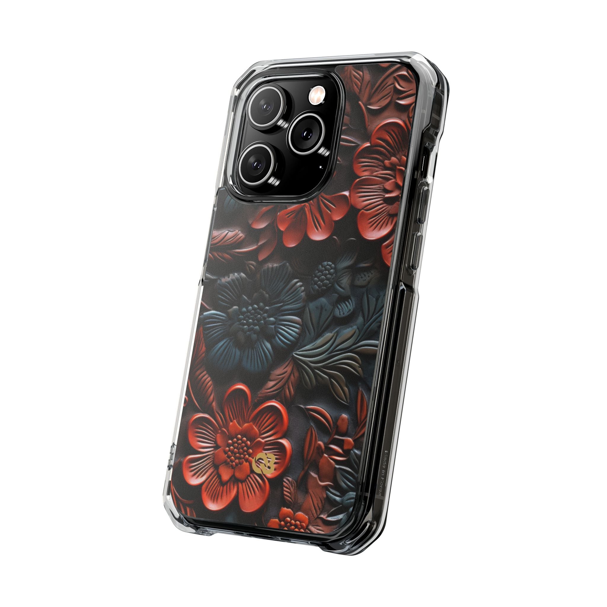 Carved Earth Bloom · Impact Phone Case for iPhone · Magsafe