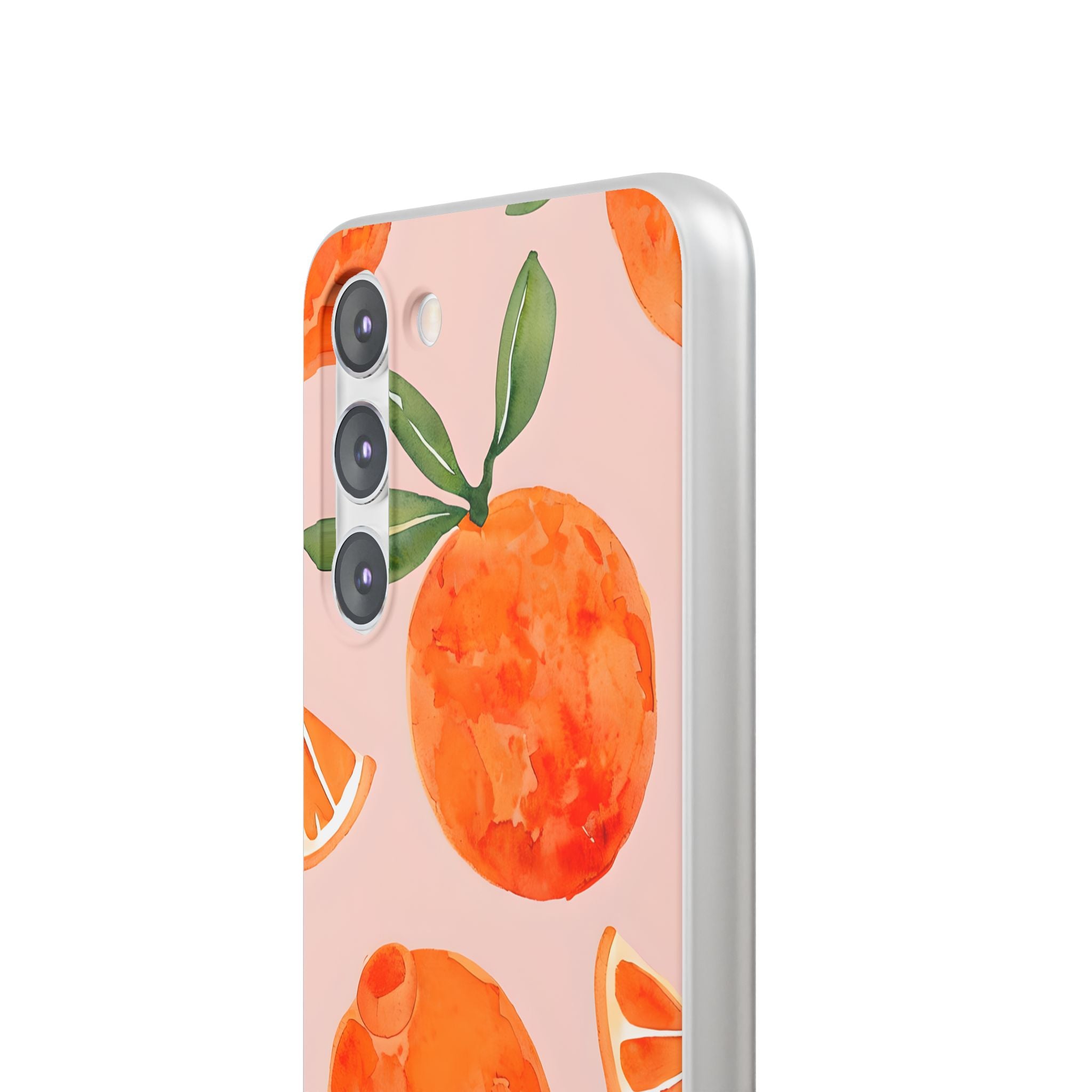 Sunkissed Orange Harvest · Soft Phone Case for Samsung