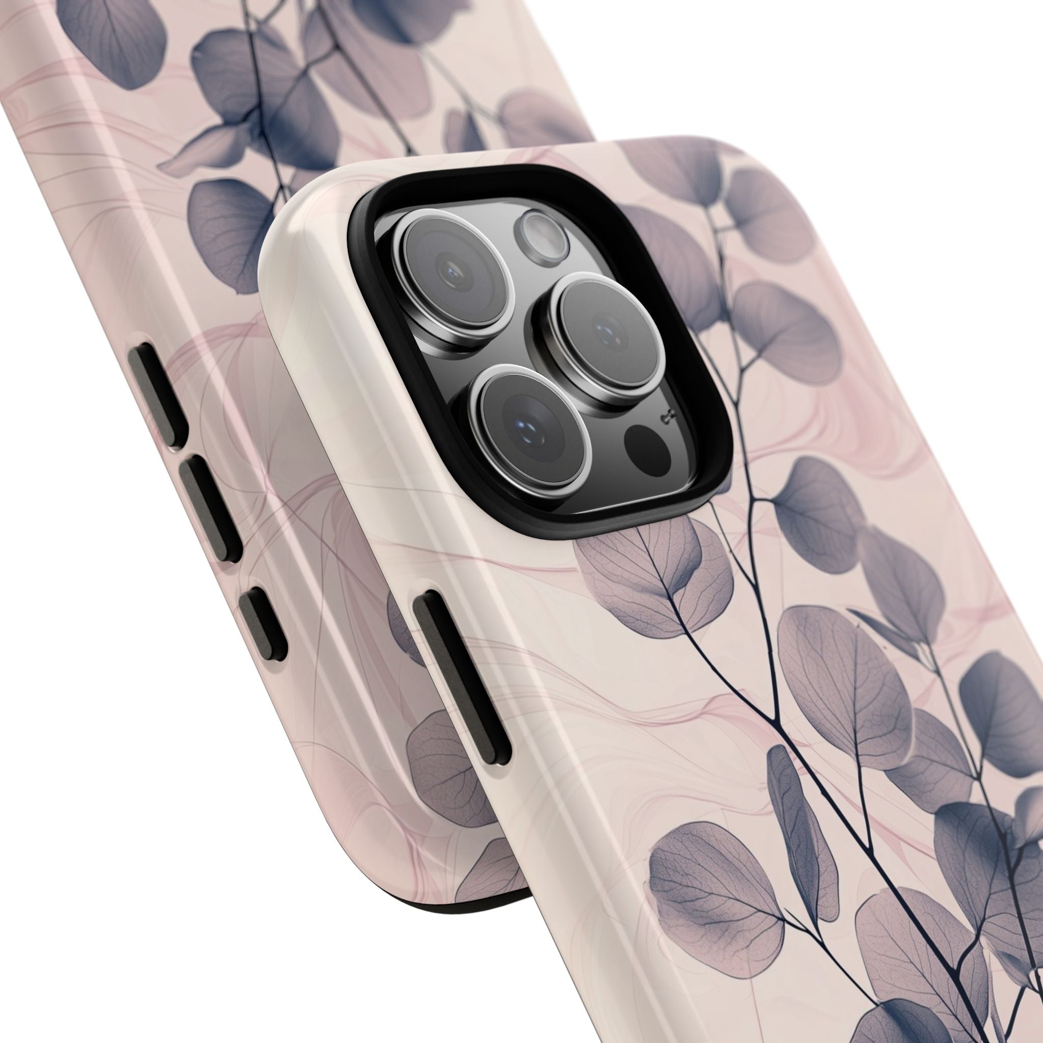 Veined Leaf Whisper iPhone 16 Pro Max Case - Tough