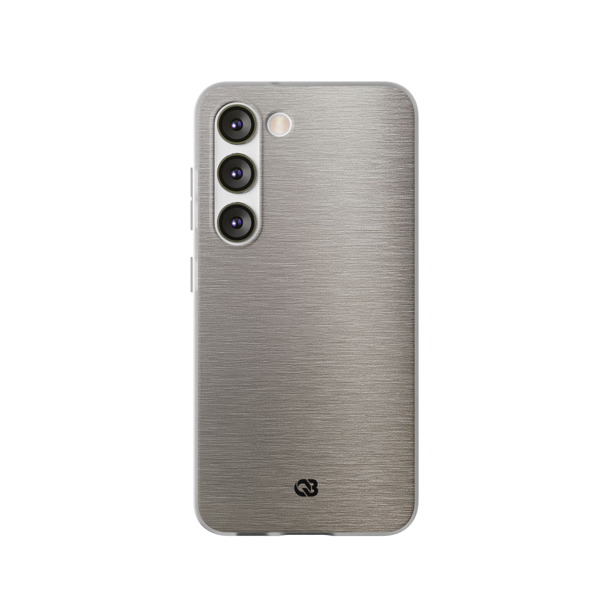 Grey Lite Phone Case for Samsung - Brushed Nickel Linen