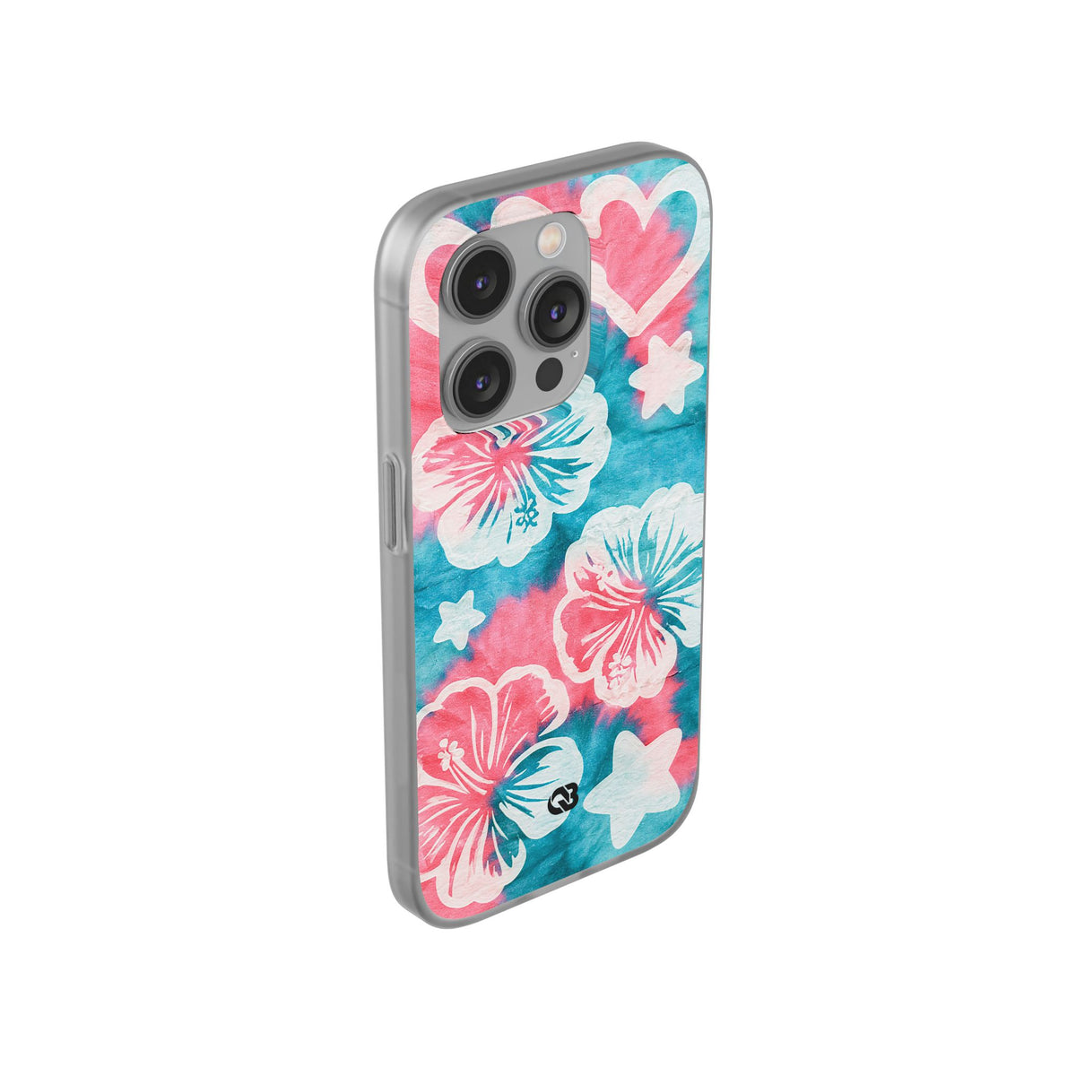 Tropical Hibiscus Bloom · Lite Phone Case for iPhone · Teal