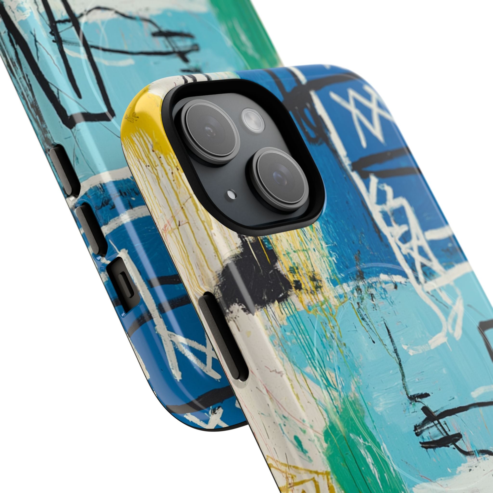 Azure Urban Scribble · Tough+ Phone Case for iPhone · Magsafe