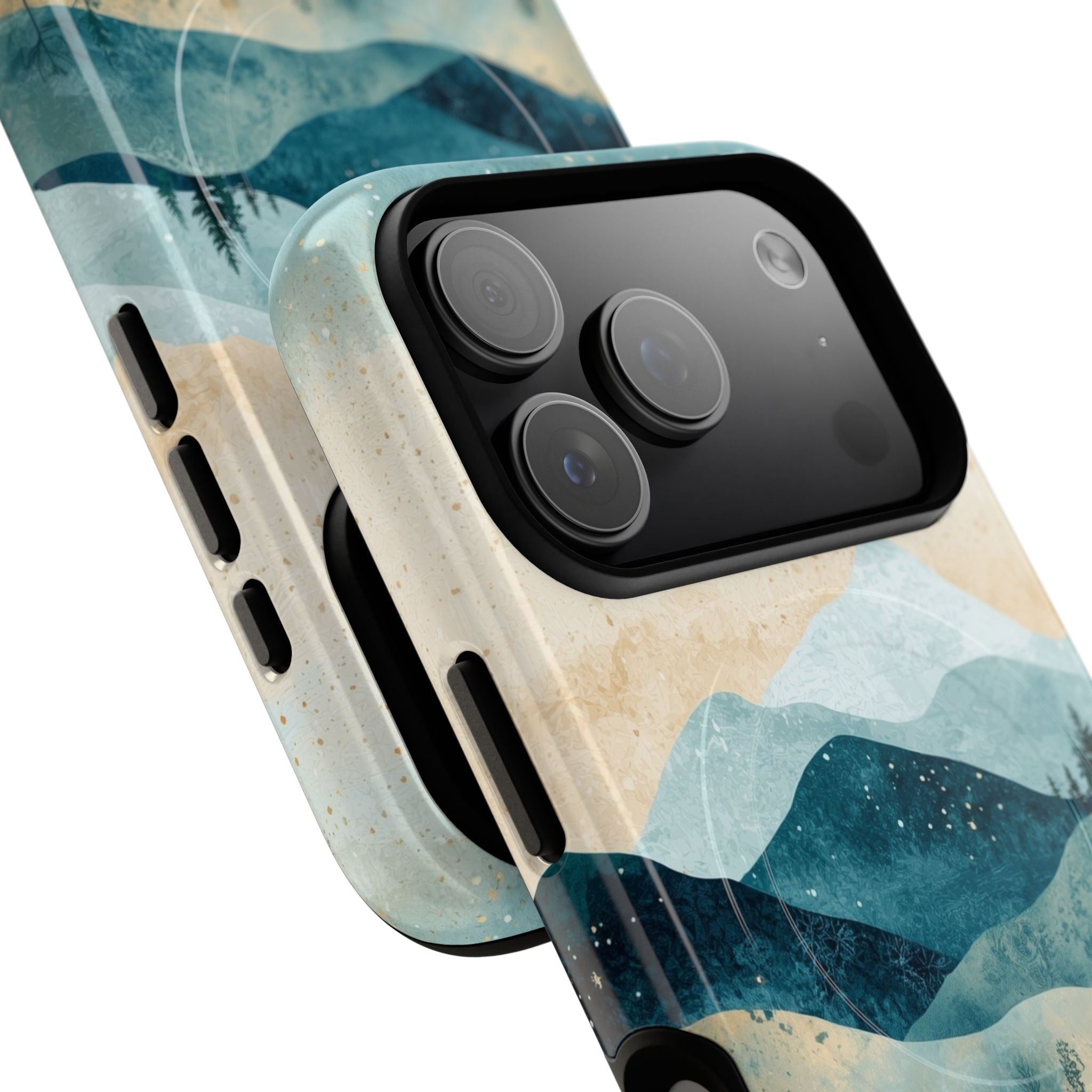 Moonlit Mountains iPhone 17 Pro Case - Tough+ - CASE•BOB