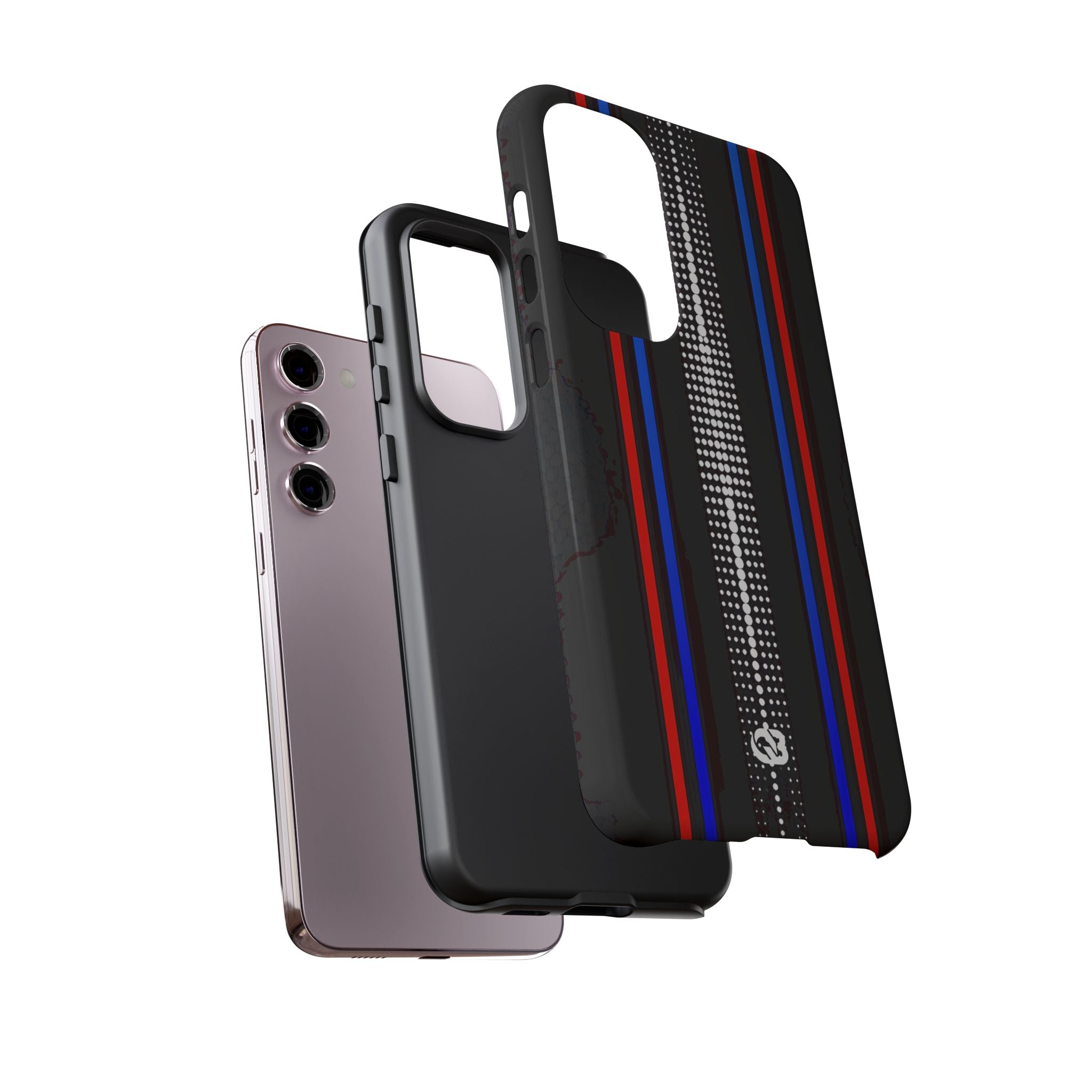 Electric Pulse Grid · Tough Phone Case for Samsung