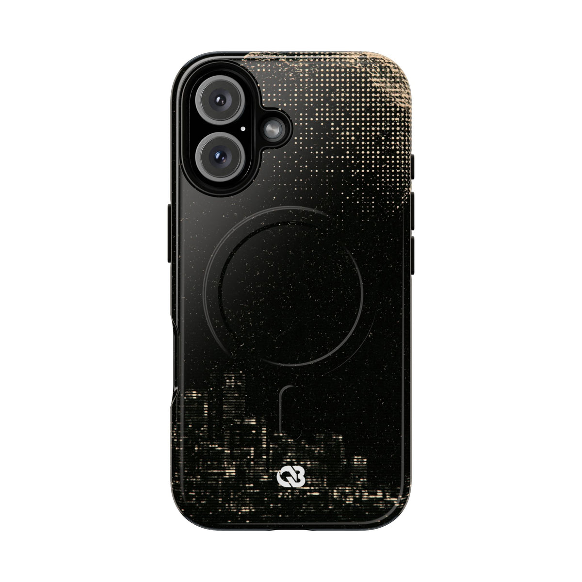 Lunar Metropolis Nocturne · Tough 2.0 Magnetic Phone Case for iPhone · Black
