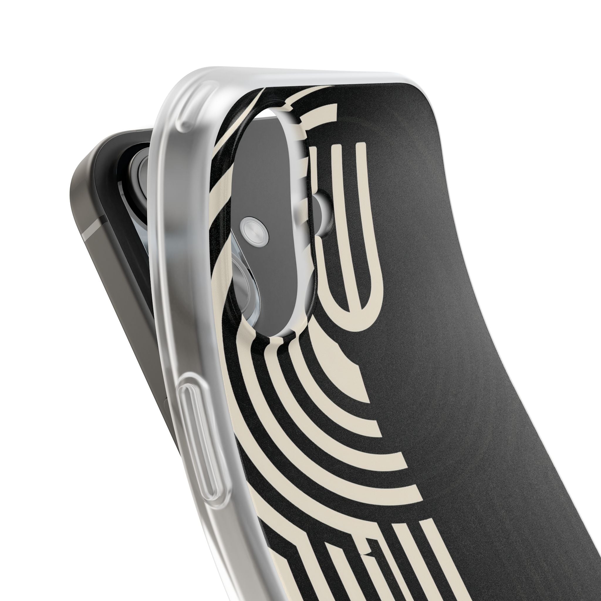 Beige Lite Phone Case for iPhone - Monolith Ivory Signal