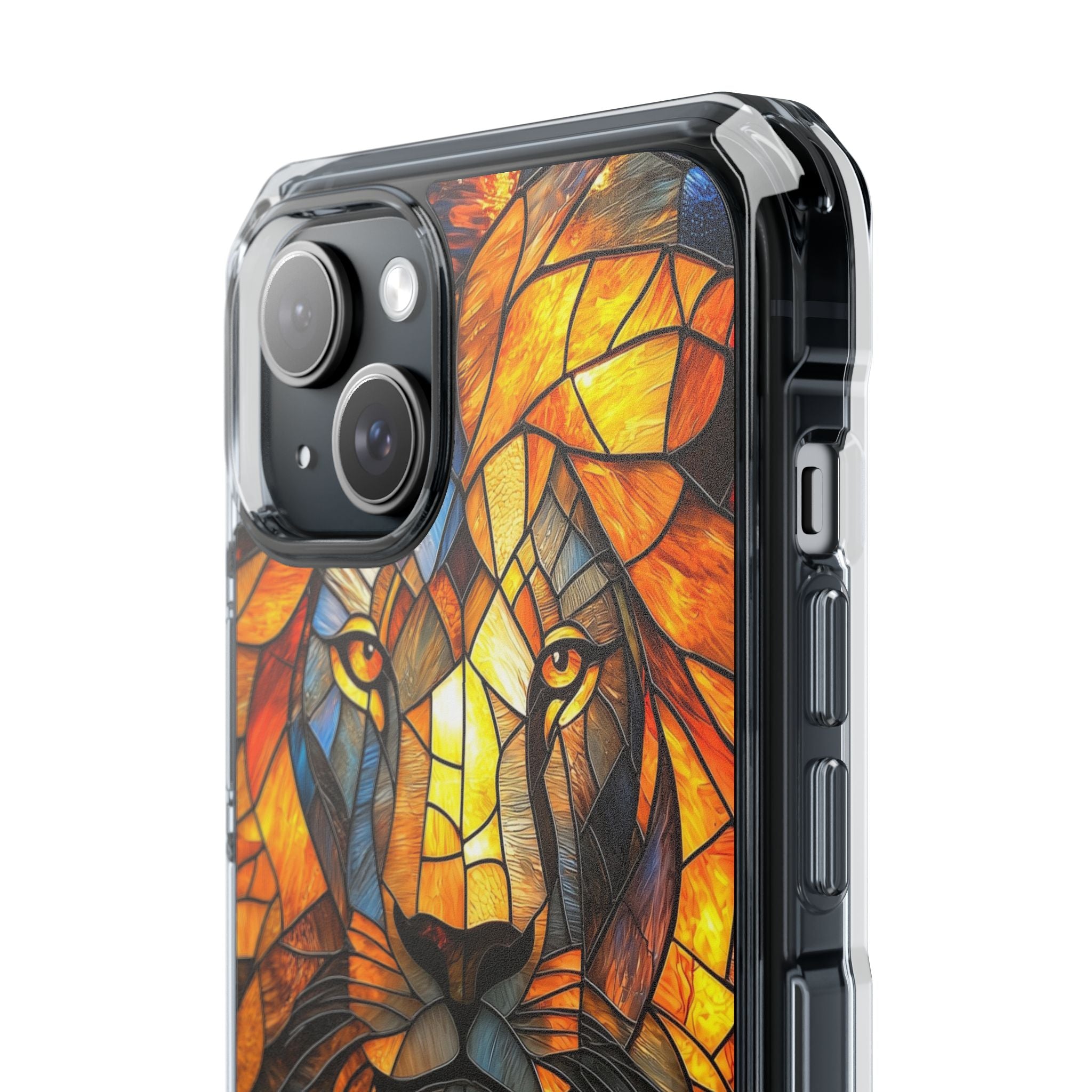 Amber Glass Lion · Impact Phone Case for iPhone · Magsafe