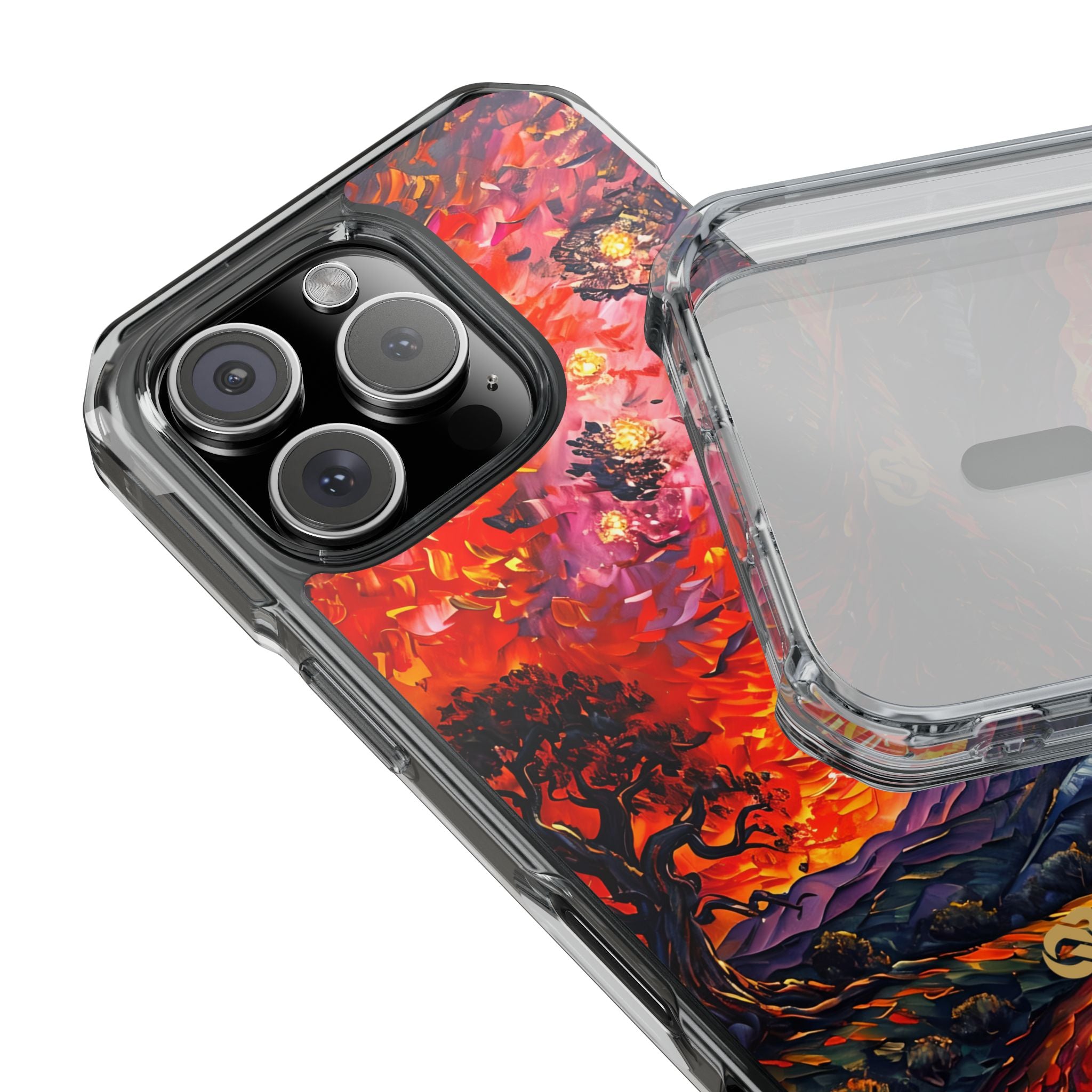 Molten Sky Tree · Impact Coque de téléphone pour iPhone · Magsafe