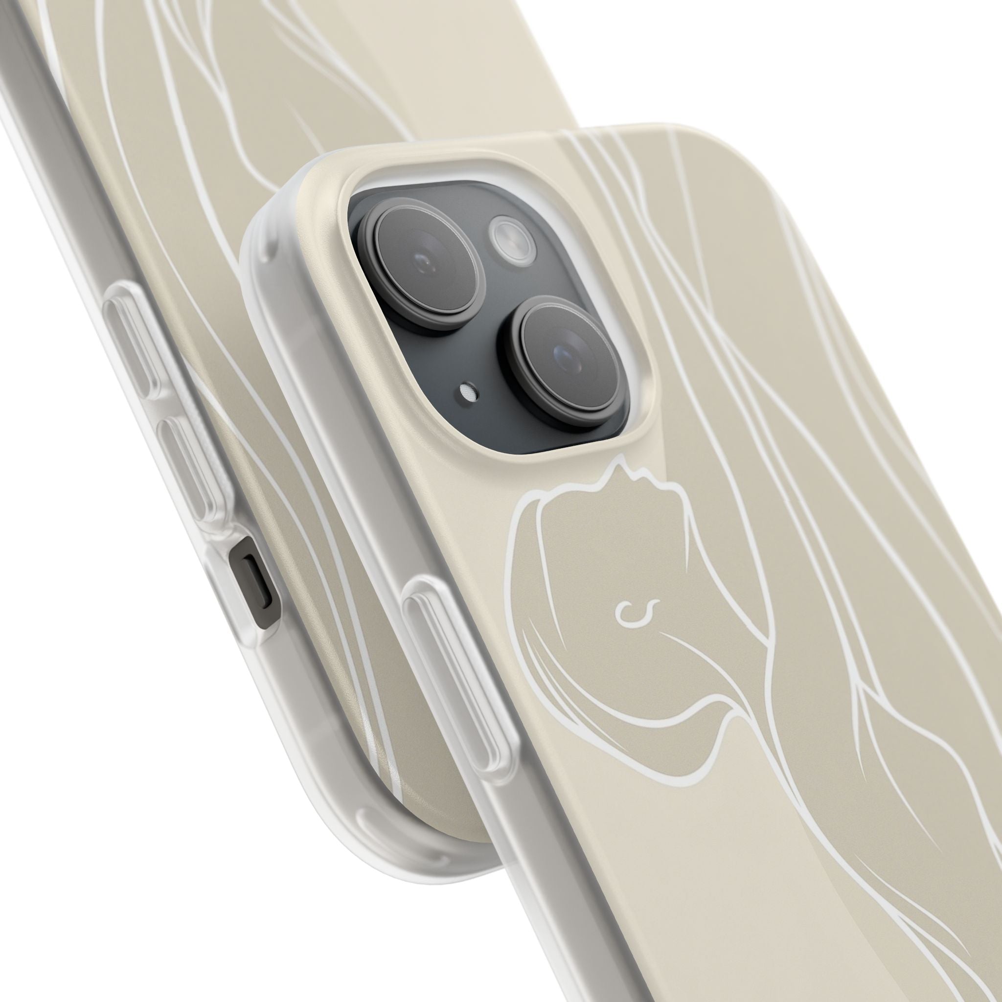 Ethereal Sand Silhouette · Soft Coque de téléphone pour iPhone