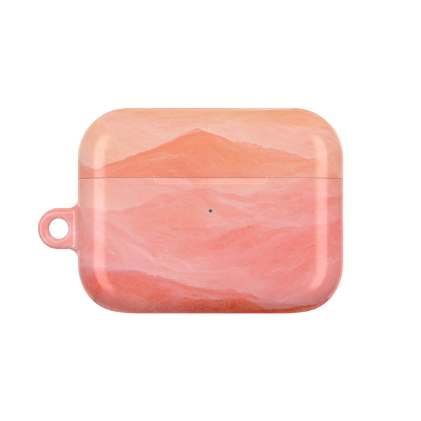 Alpenglow Ridge Vista · Hard Case for AirPods & AirPods Pro · Orange