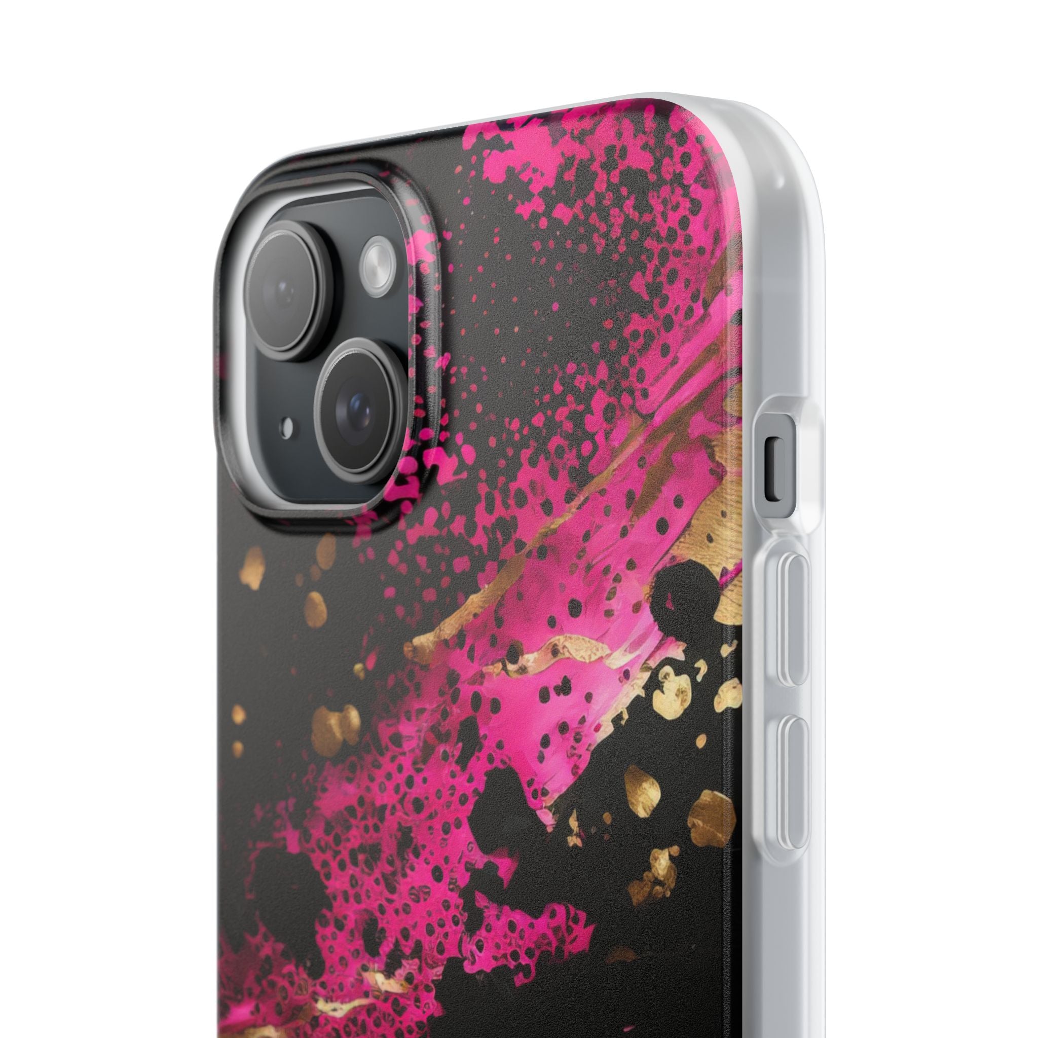Magenta Liquid Gold · Soft Capa para iPhone