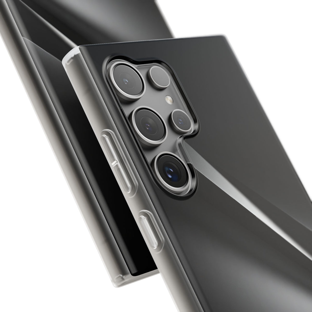 Obsidian Ridge · Lite Phone Case for Samsung · Black