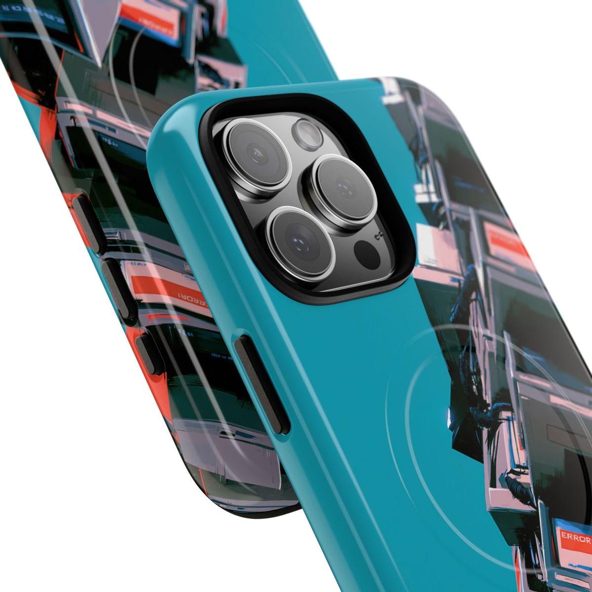 System Error Spire · Tough 2.0 Magnetic Phone Case for iPhone · Teal