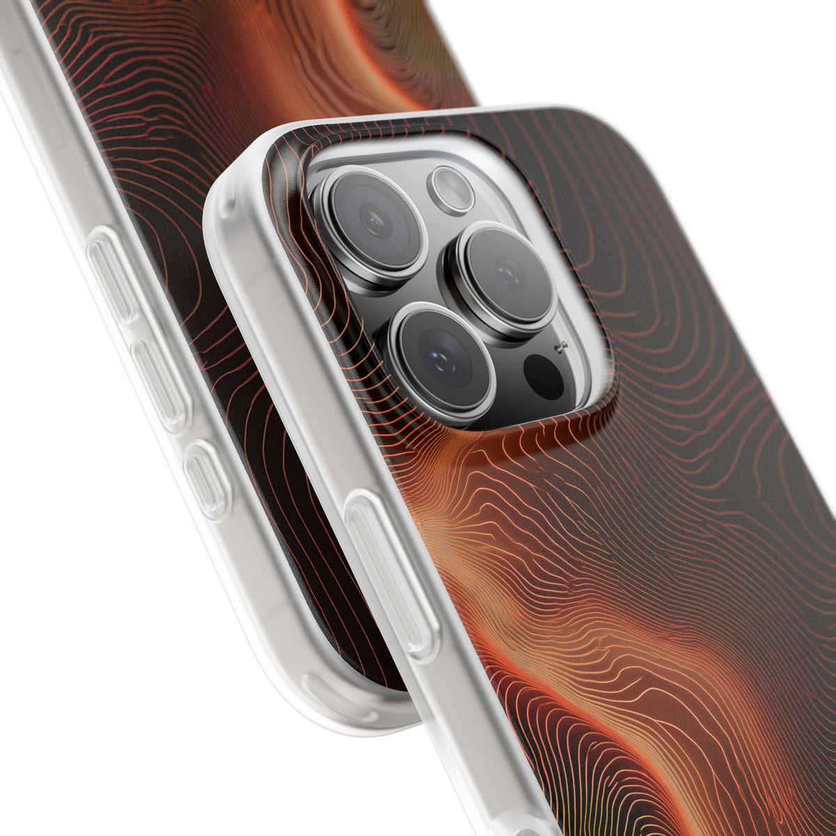 Caldera Ridge · Lite Phone Case for iPhone · Orange