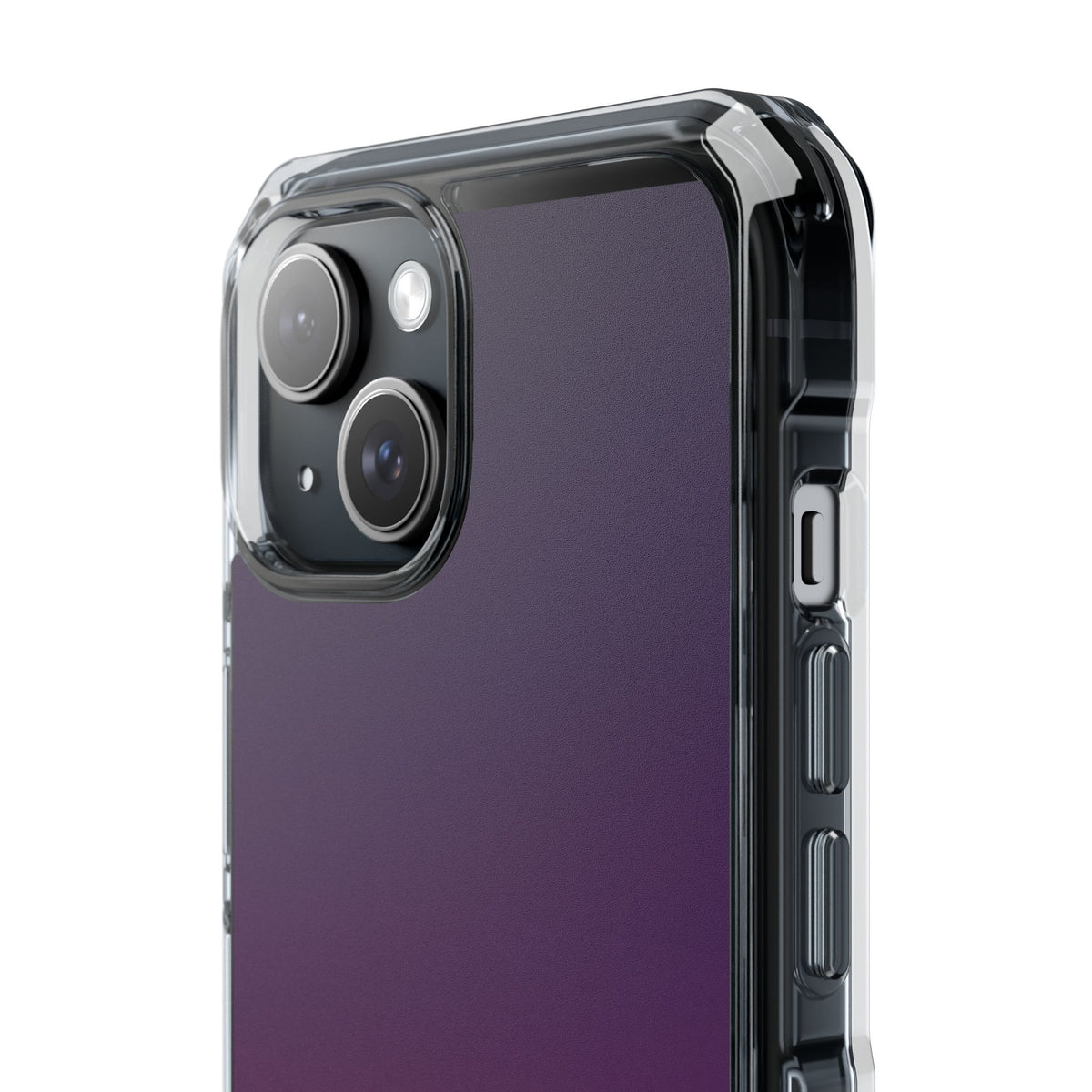 Velvet Dusk · Clear Impact Magnetic Phone Case for iPhone · Purple