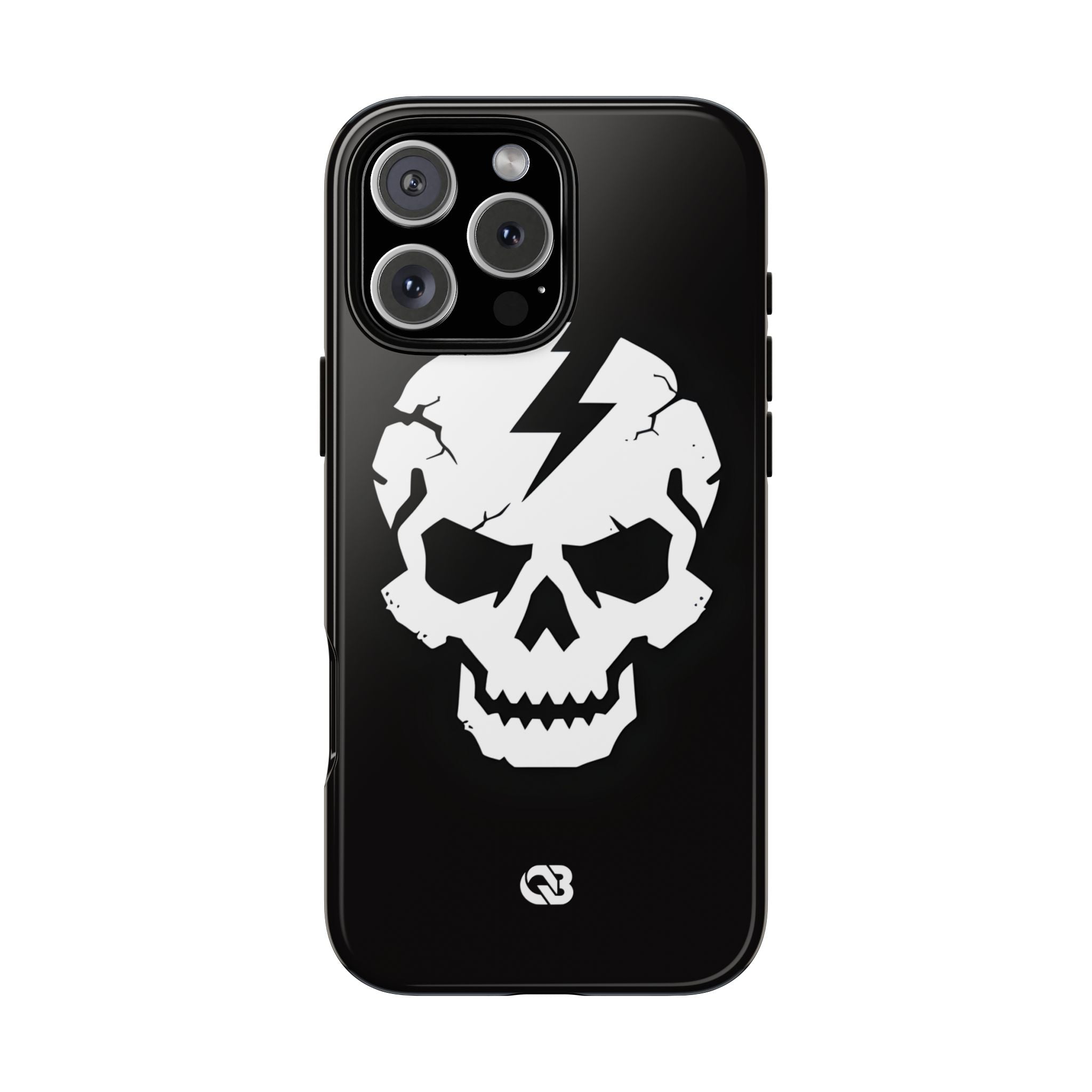 Shattered Bolt Skull · Tough Phone Case for iPhone