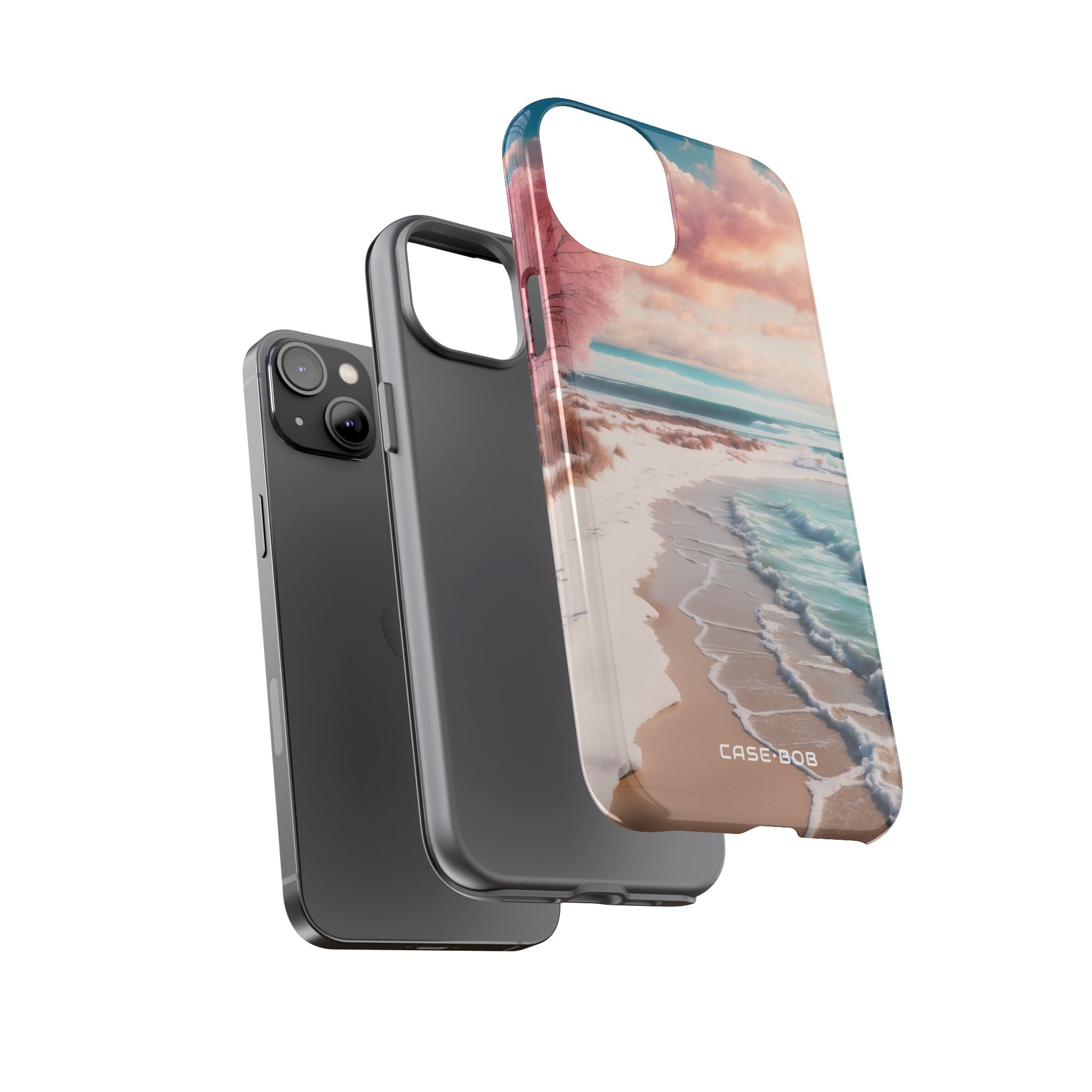 Pink Tree Breeze iPhone 14 Plus Case - Tough