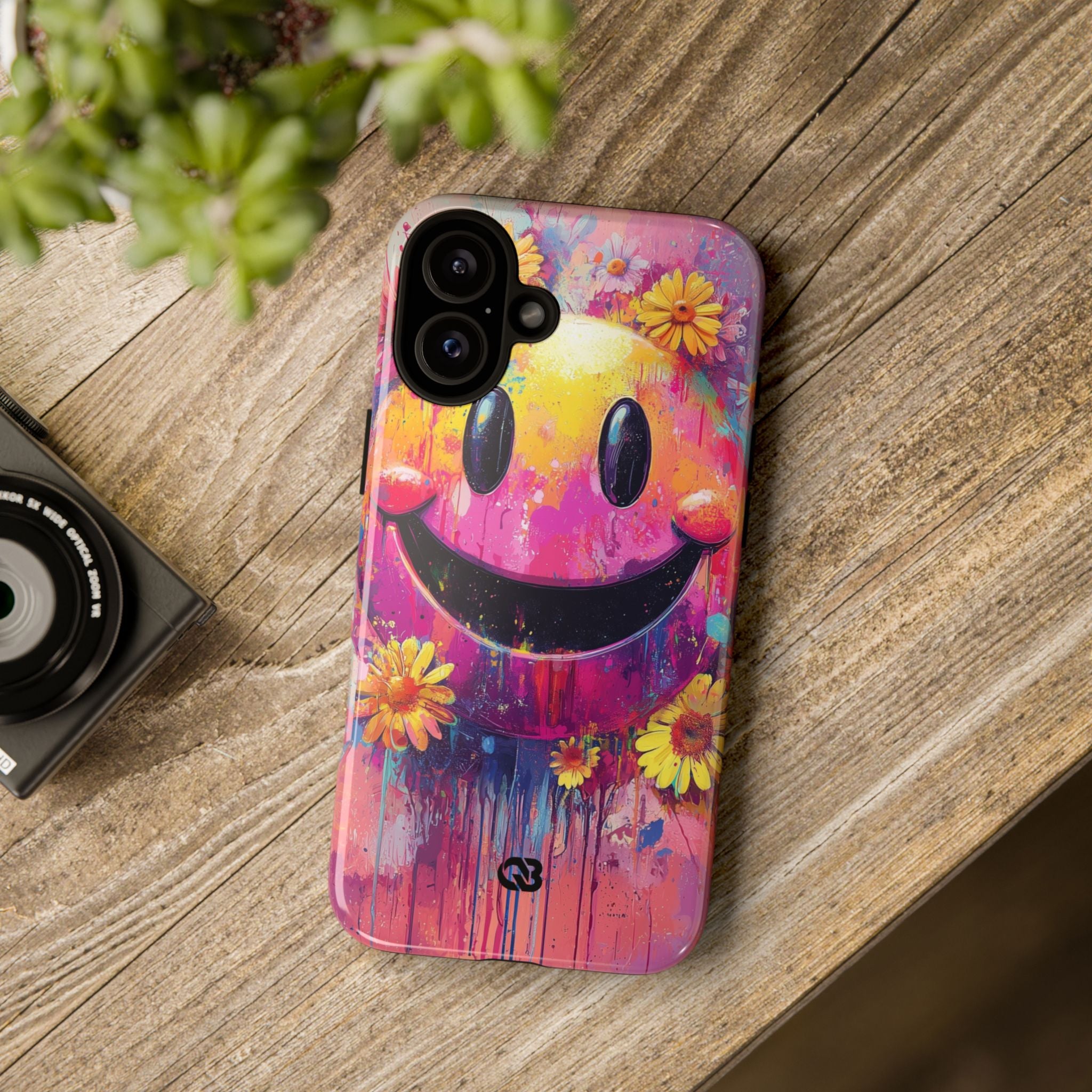 Vivid Grin Graffiti · Tough Phone Cover for iPhone