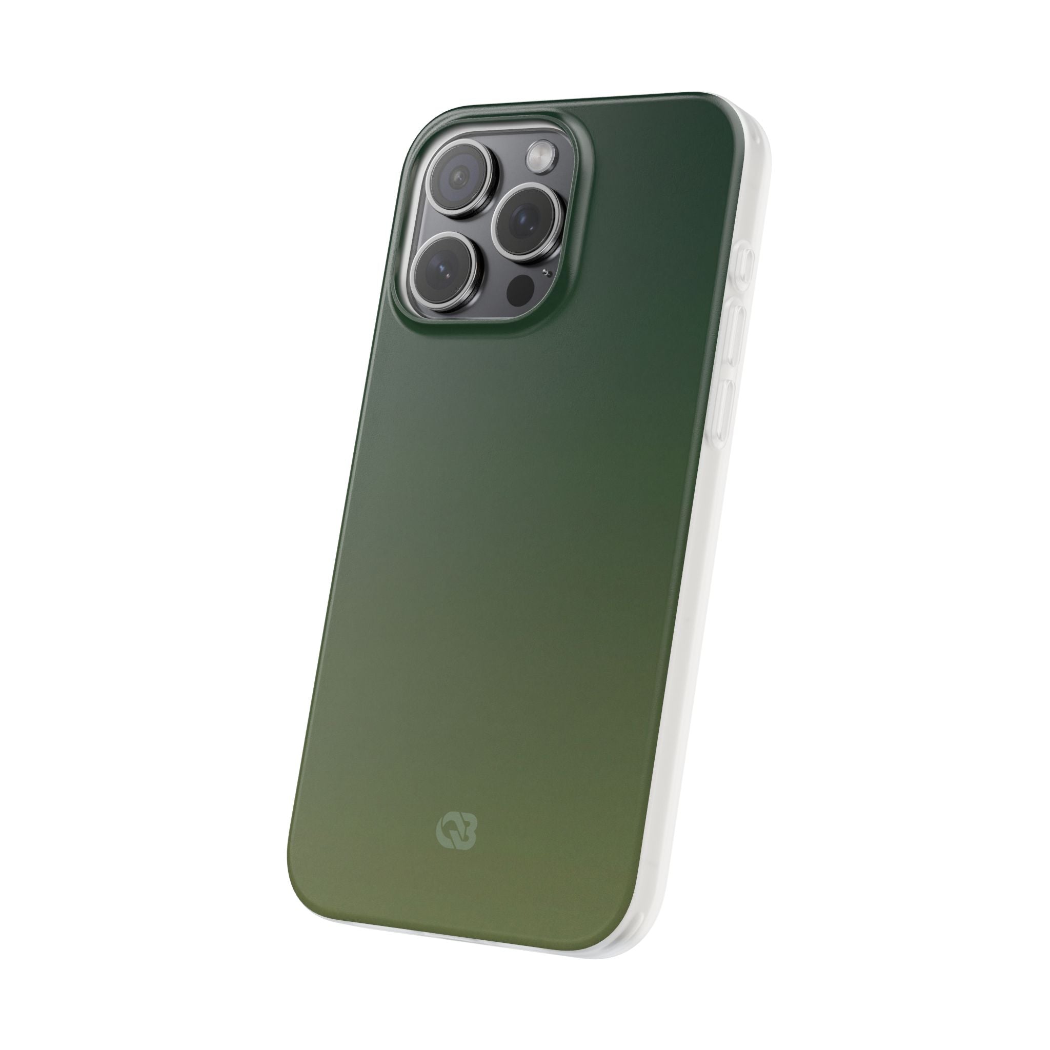Green Lite Phone Case for iPhone - Shadow Moss Grain