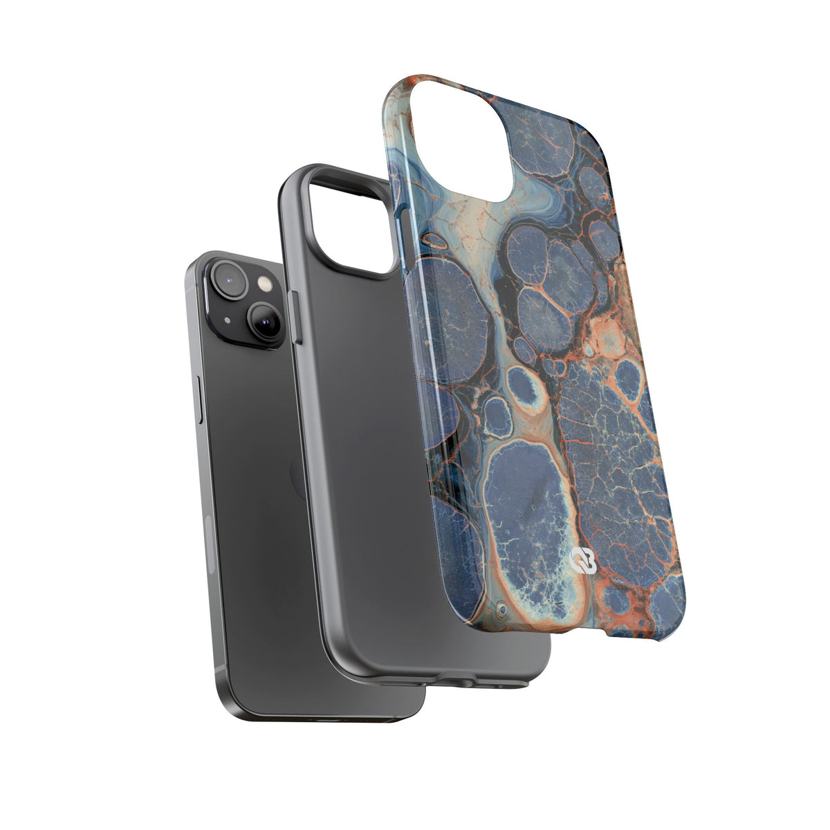 Astral Orb Resonance · Tough Phone Case for iPhone · Blue