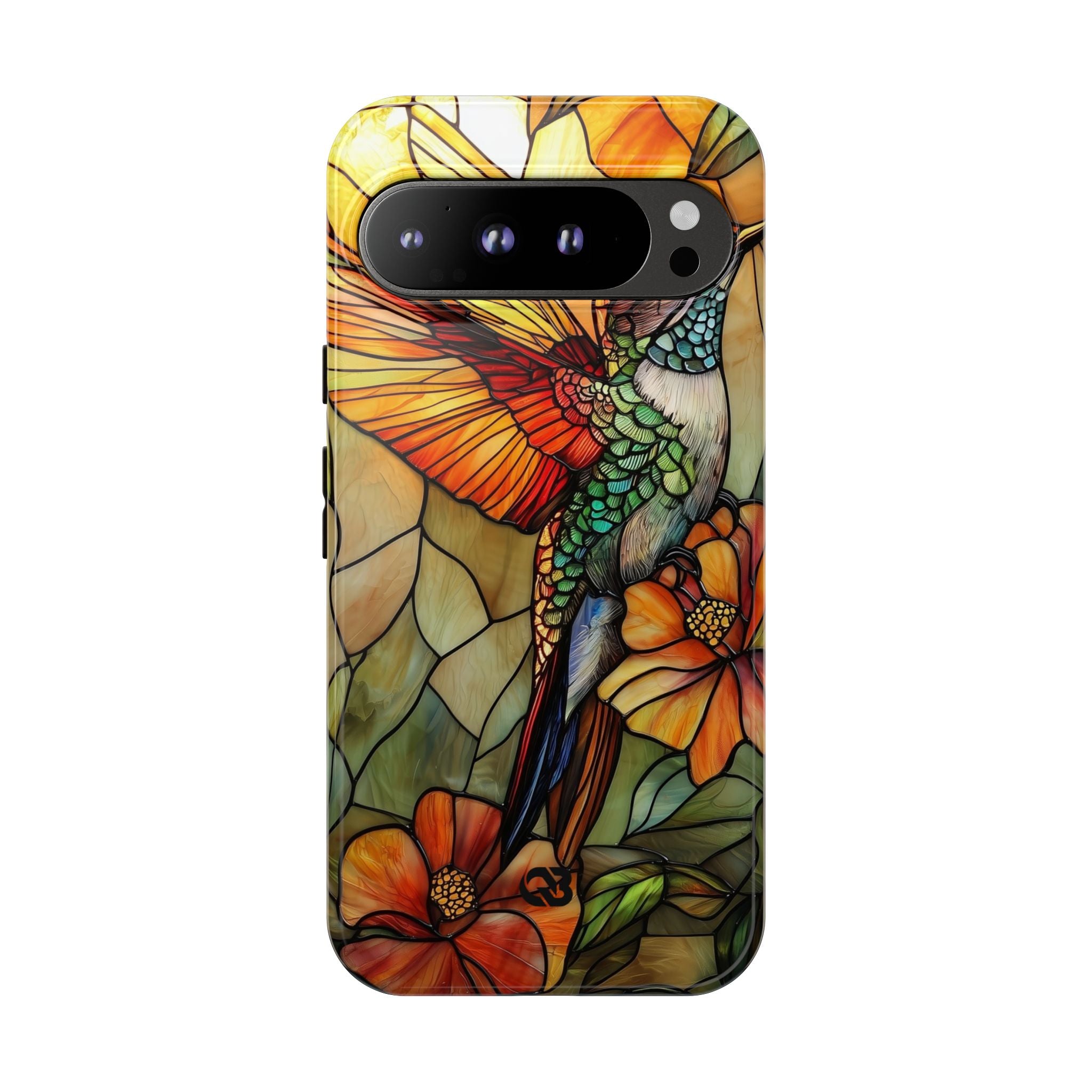 Amber Glass Hummingbird · Tough Phone Case for Google Pixel