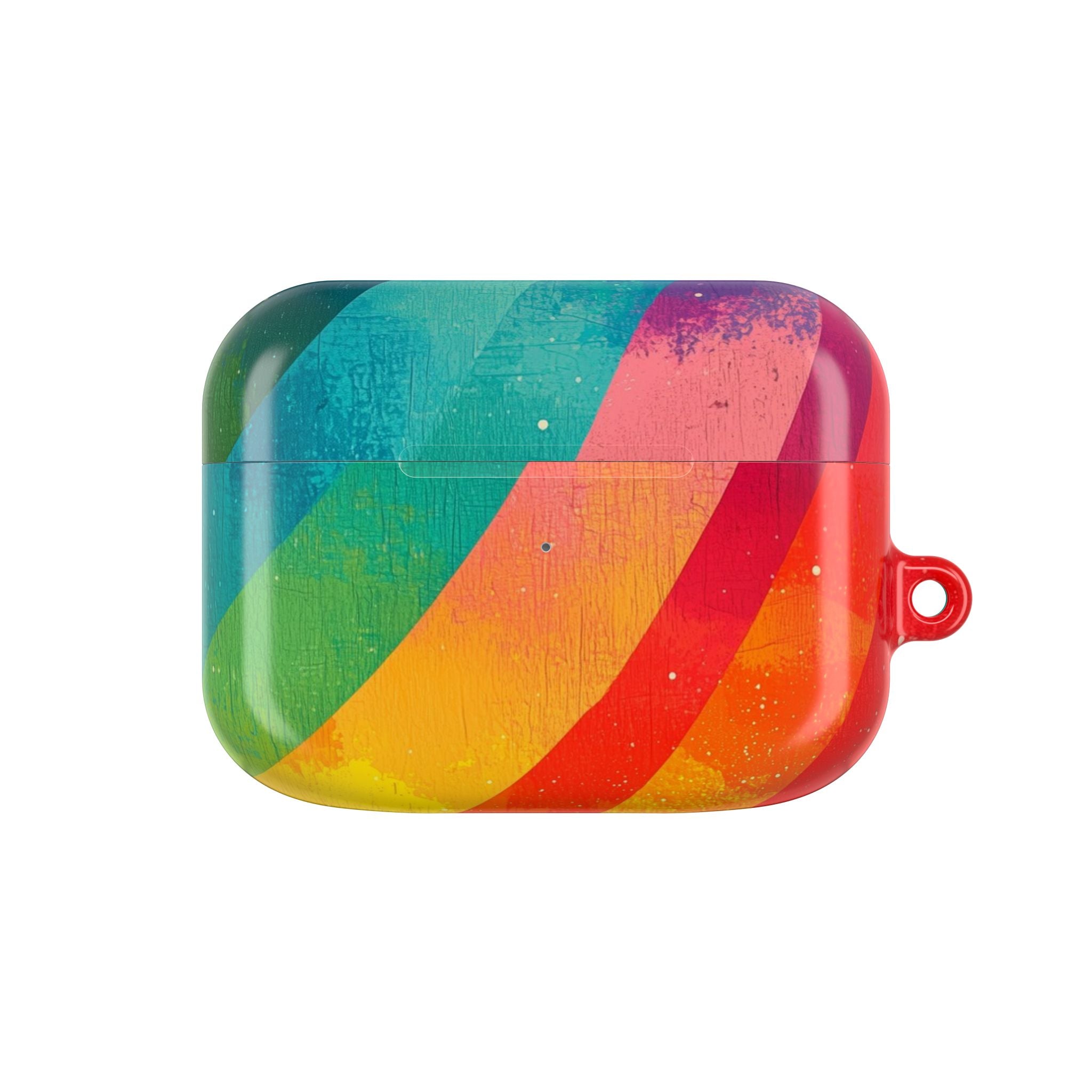 Curved Rainbow Breeze - AirPods Case