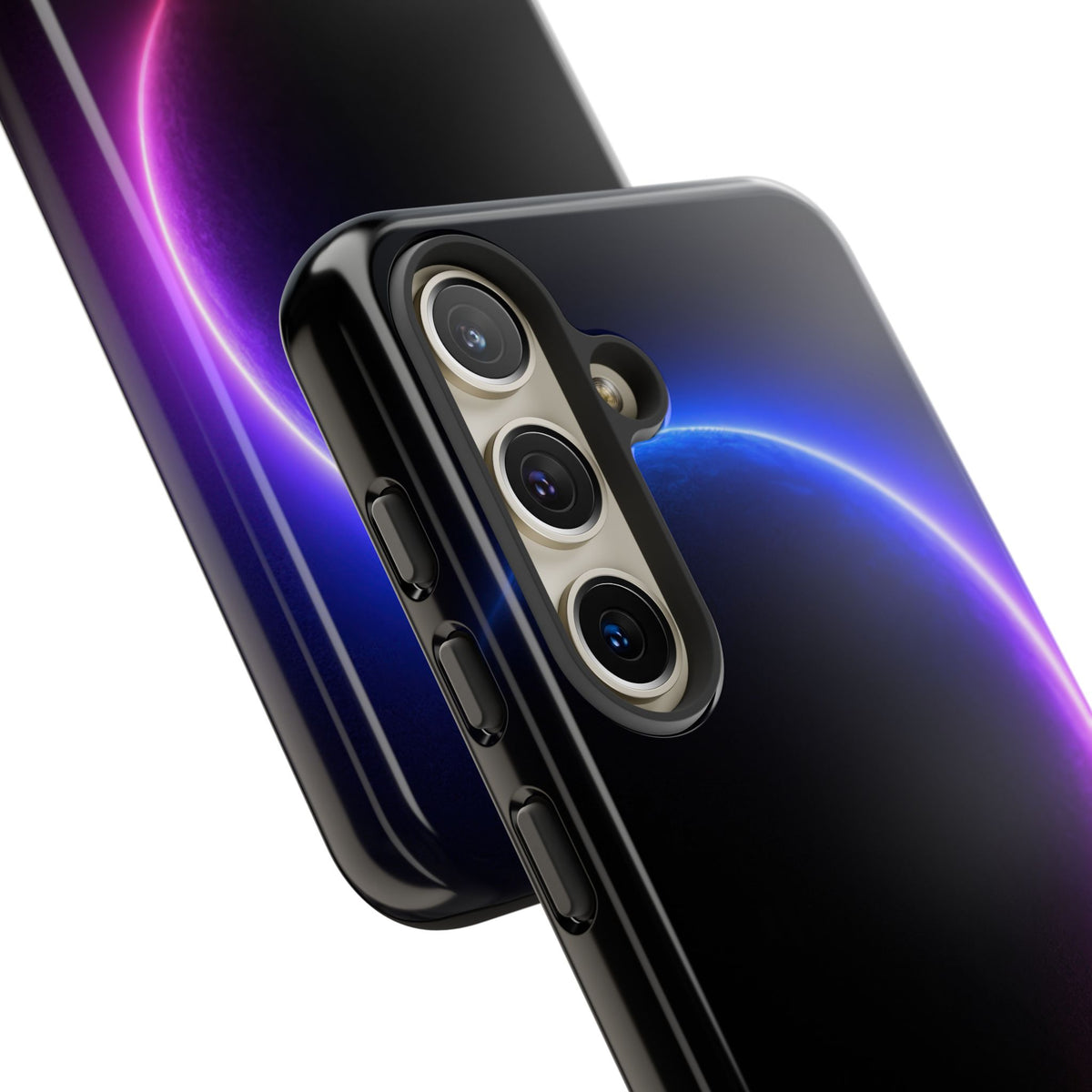 Luminous Eclipse · Tough Phone Case for Samsung · Black