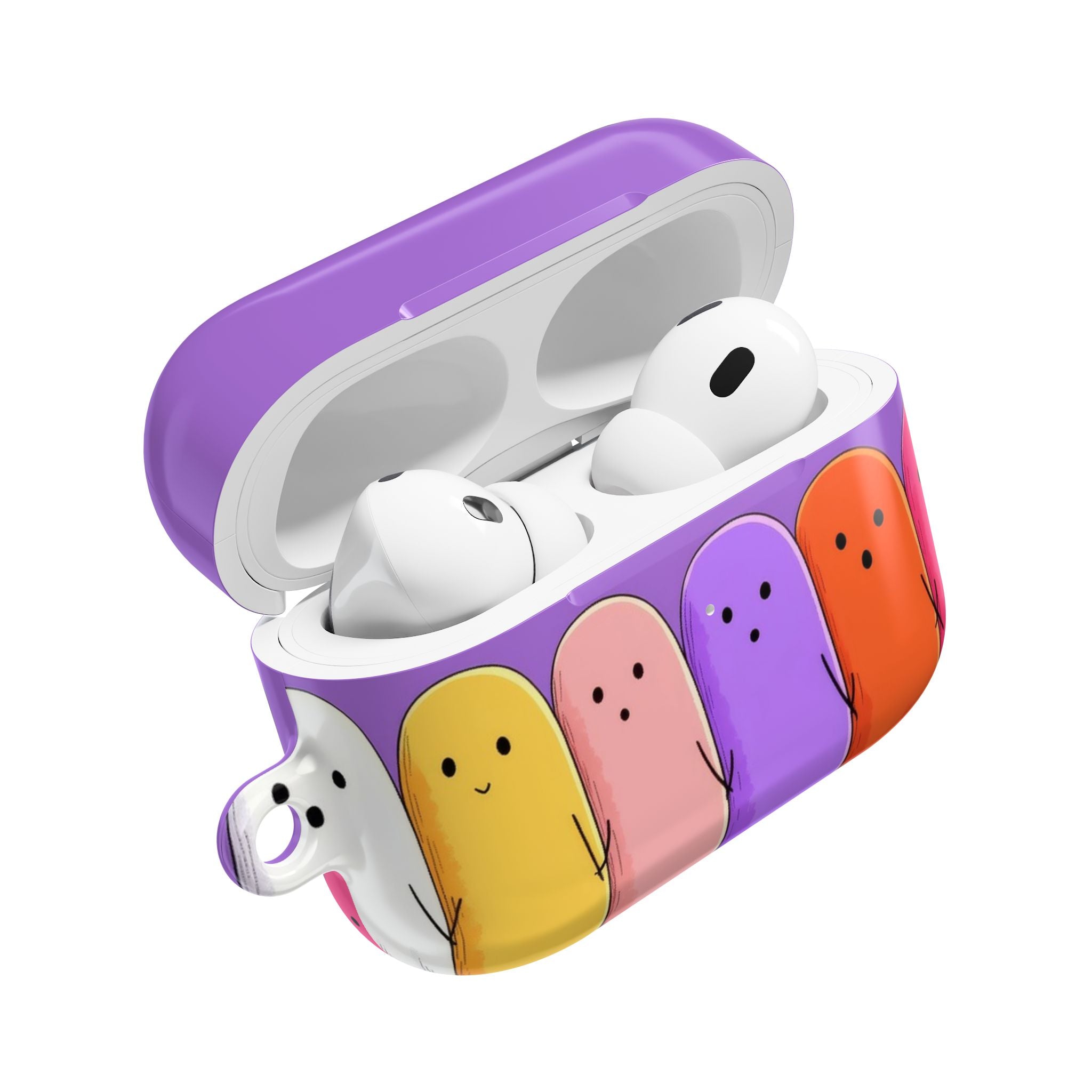 Colorful Ghosts Line - AirPods Case
