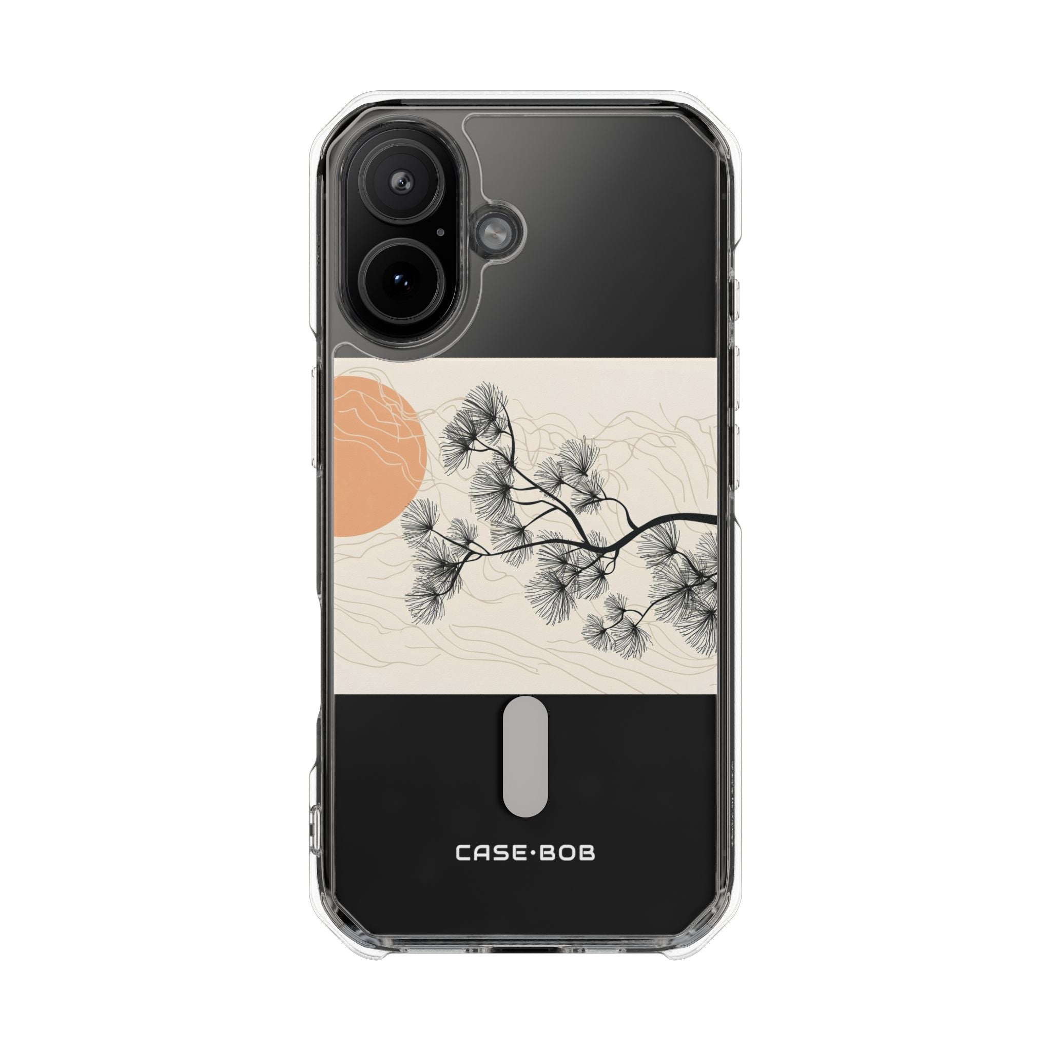 Black Needle Branch iPhone 17 Case - Impact