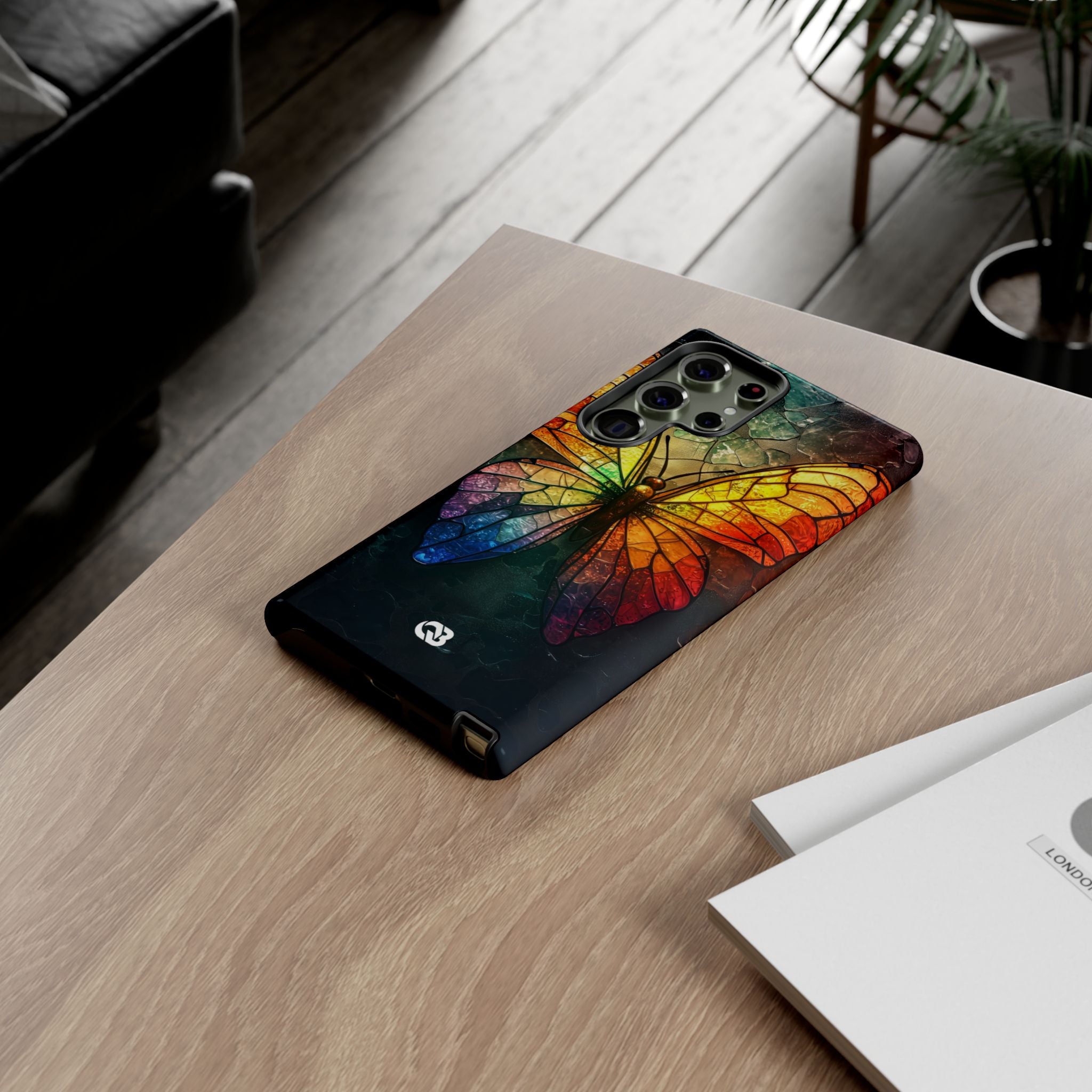 Shattered Prism Butterfly · Tough Phone Case for Samsung