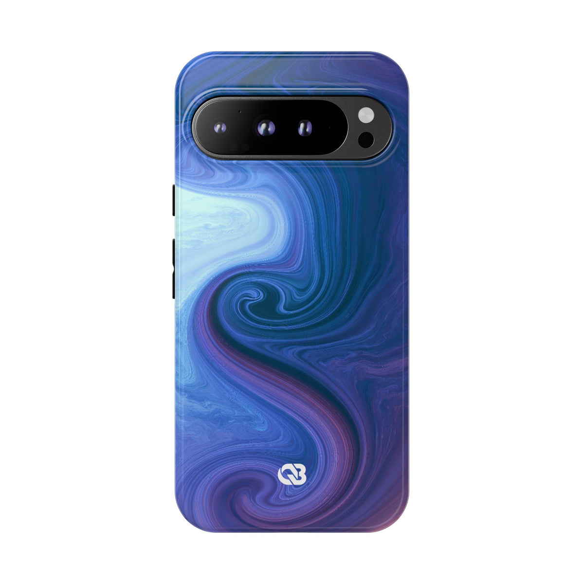 Azure Fluid Swirl · Tough Phone Case for Pixel · Blue