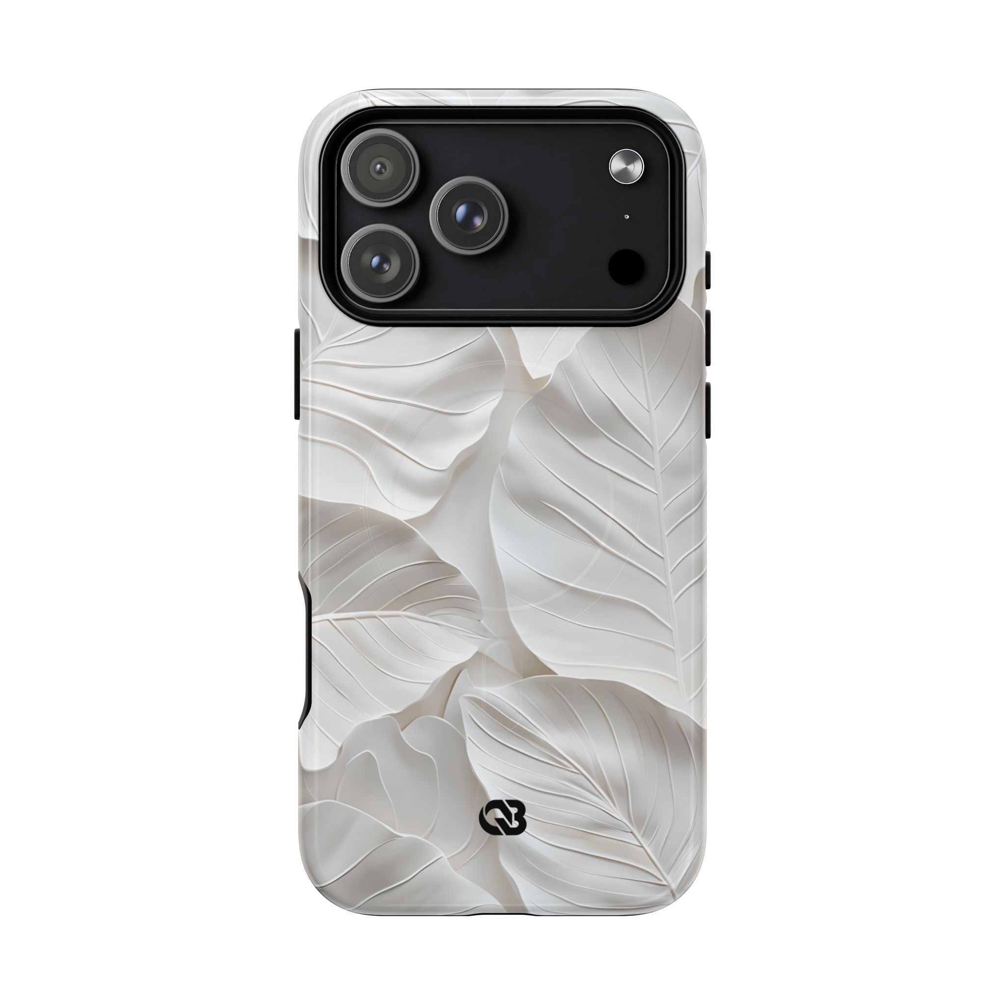 Sculpted Ivory Leaves · Tough+ Θήκη για iPhone · Magsafe