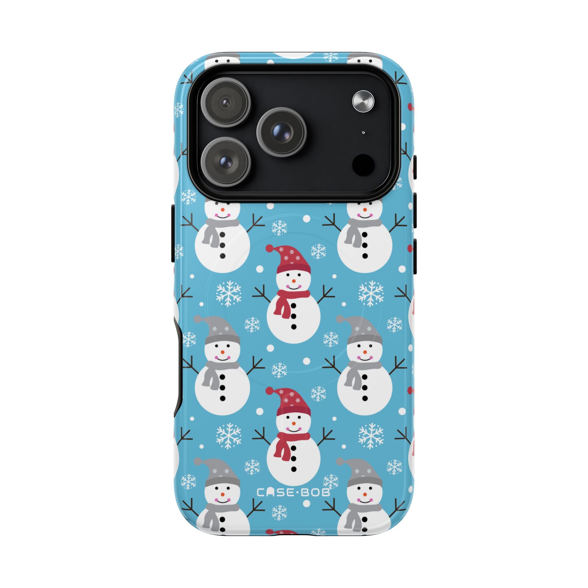 Snowman Parade iPhone 17 Pro Case - Tough+ - CASE•BOB
