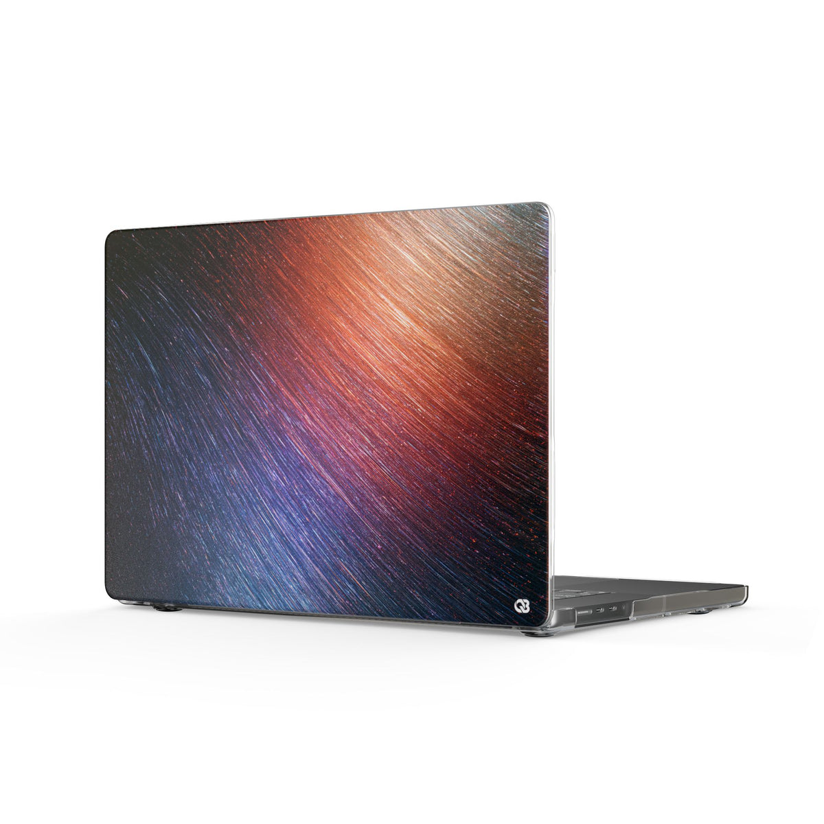 Radiant Energy Stream · Clear Hard Case for MacBook · Blue