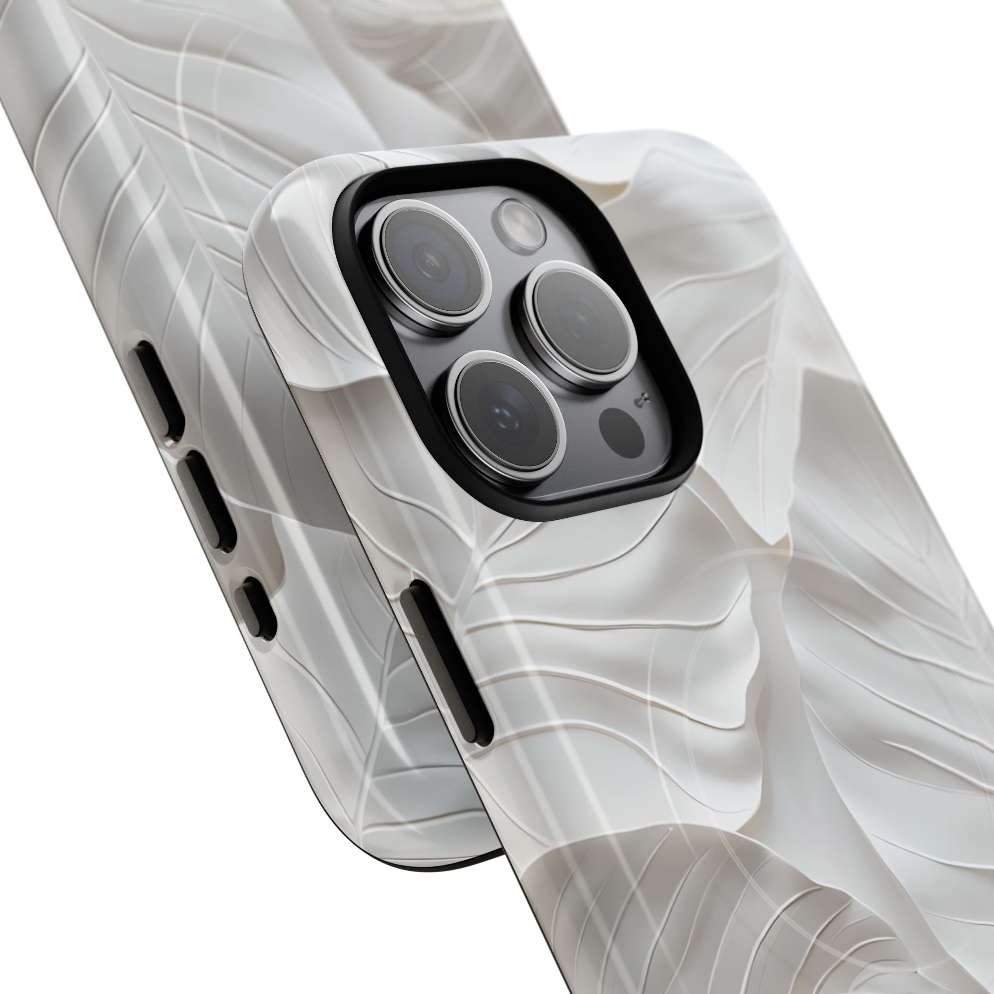 Sculpted Ivory Leaves · Tough+ Θήκη για iPhone · Magsafe