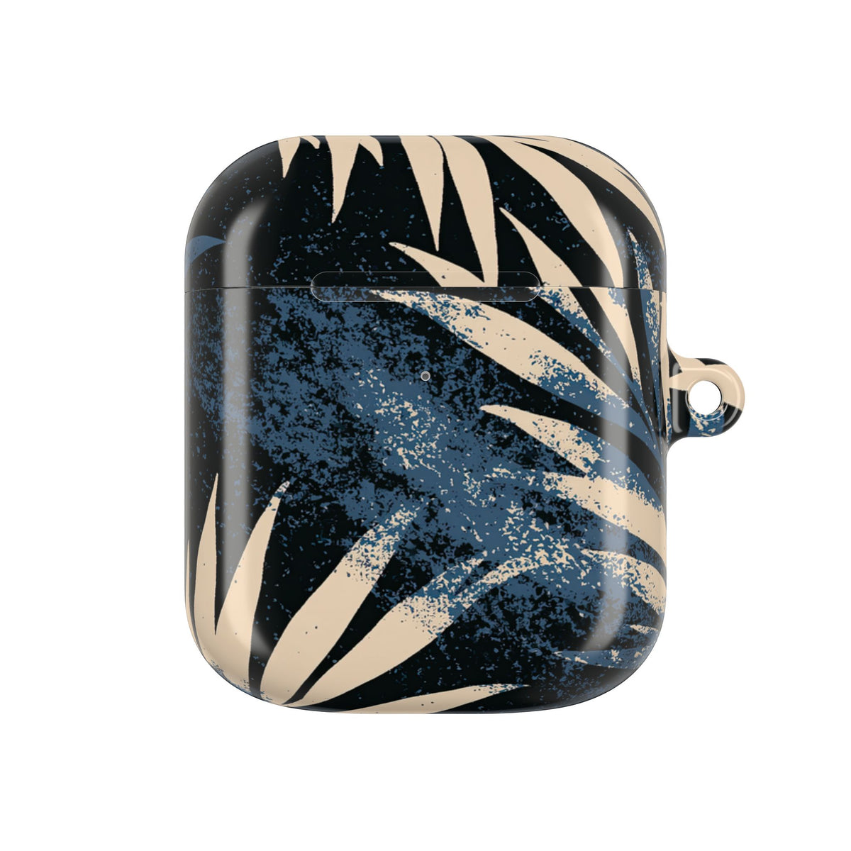 Indigo Palm Horizon · Hard Case for AirPods & AirPods Pro · Blue