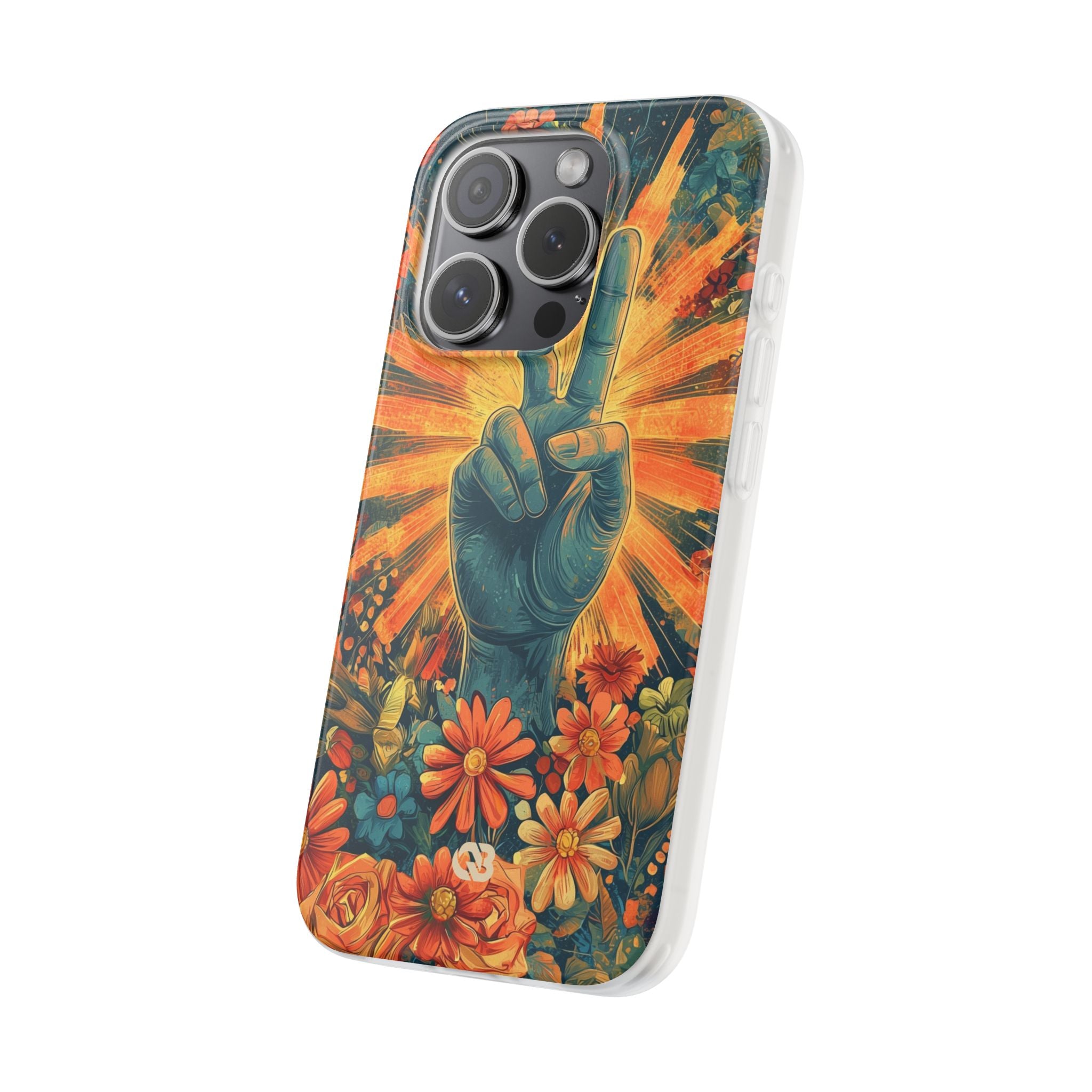 Radiant Peace Bloom · Soft Phone Case for iPhone