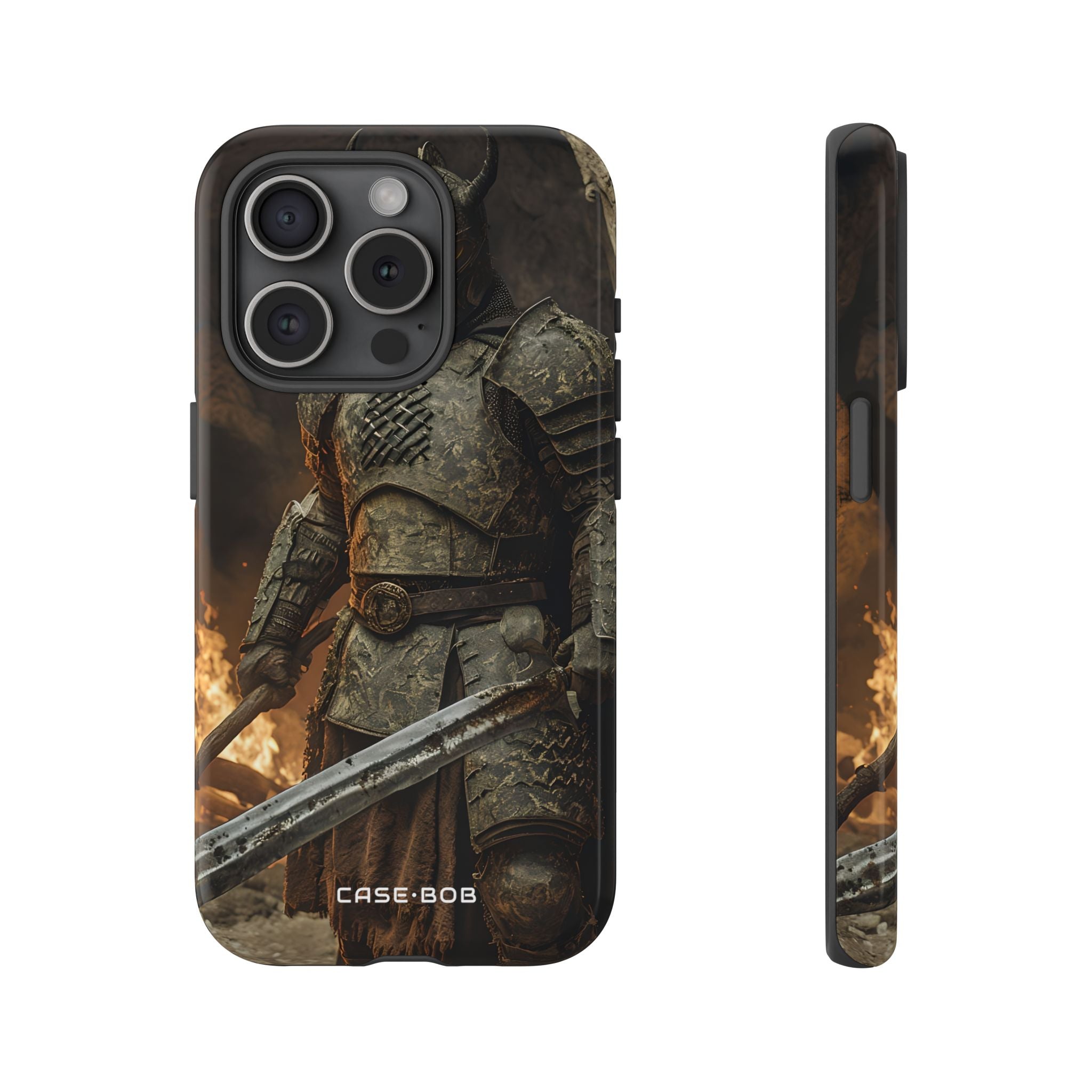 Horned Sentinel iPhone 15 Pro Case - Tough