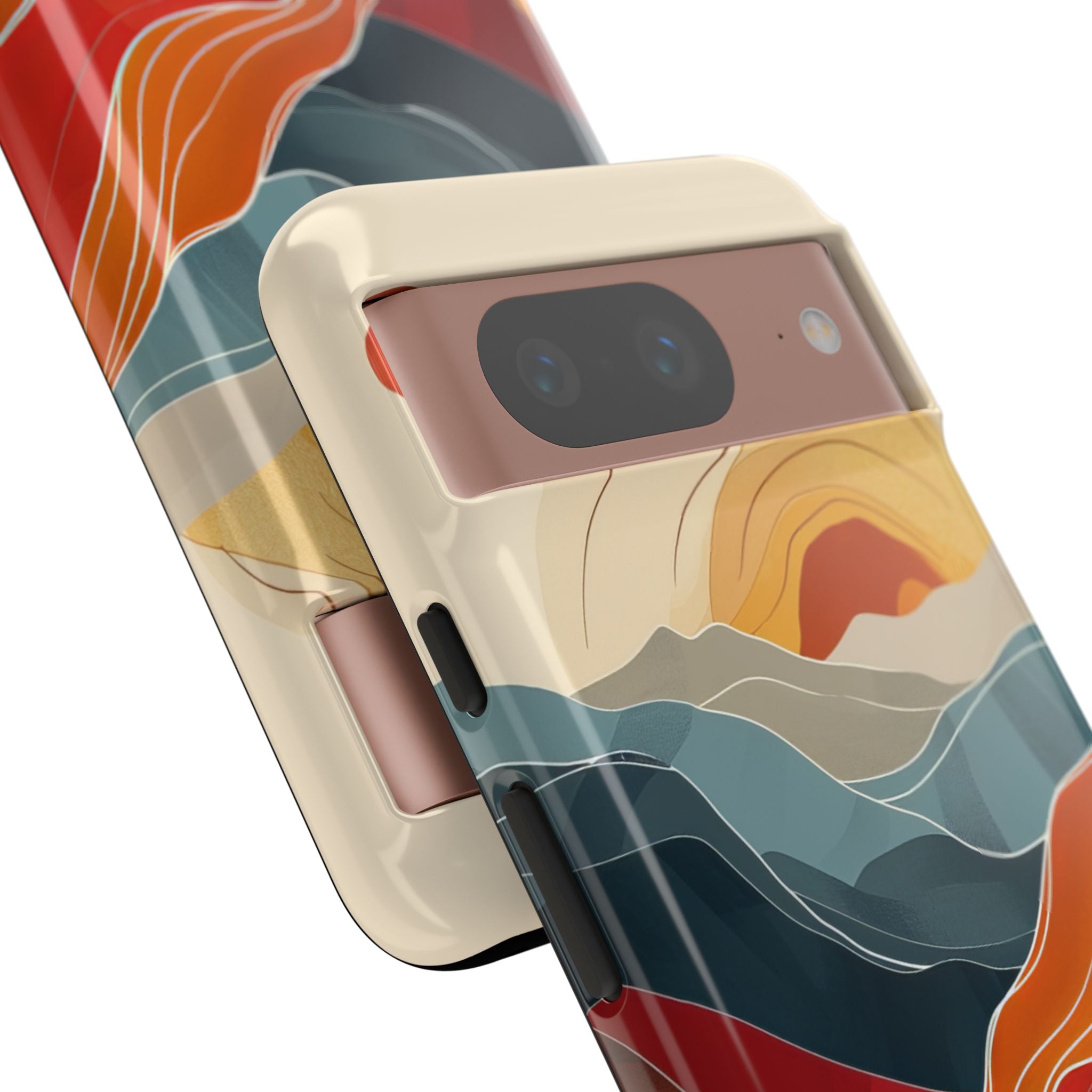 Sunlit Ridges Google Pixel 8 Case - Tough