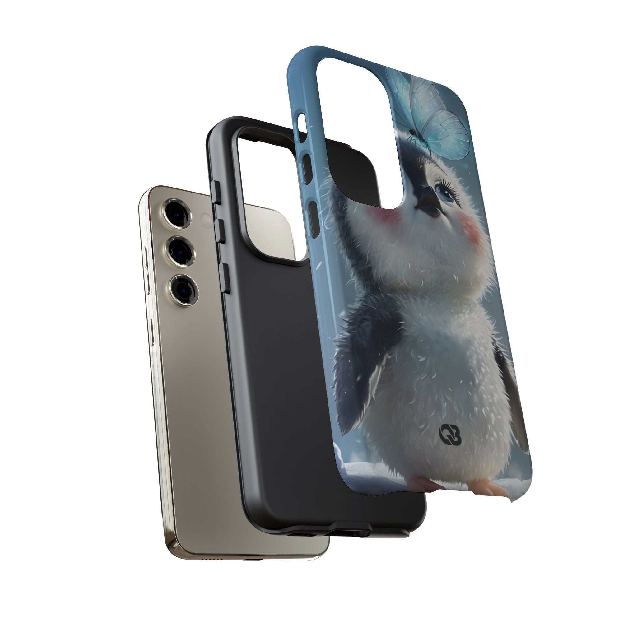 Frosty Penguin Glow · Tough Phone Case for Samsung