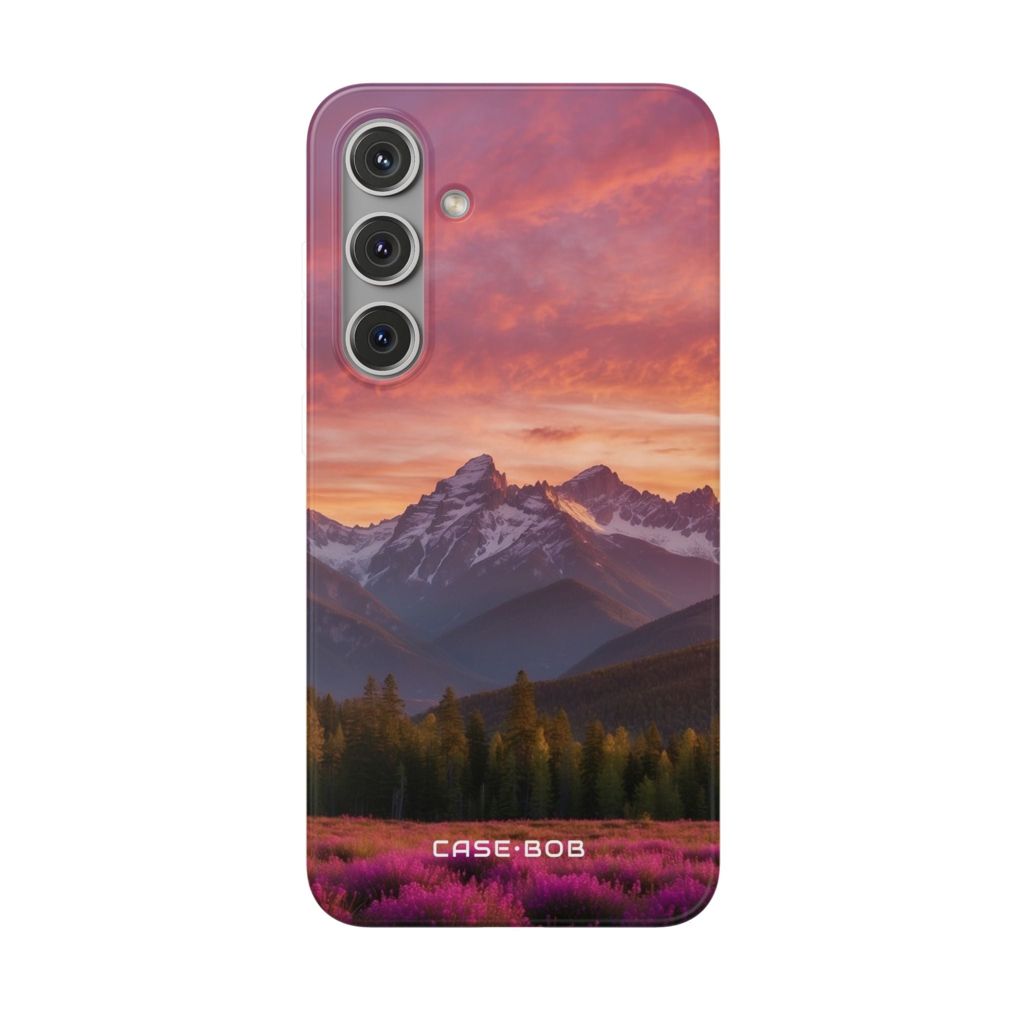 Snowcap Bloom Samsung S24 Plus Case - Soft