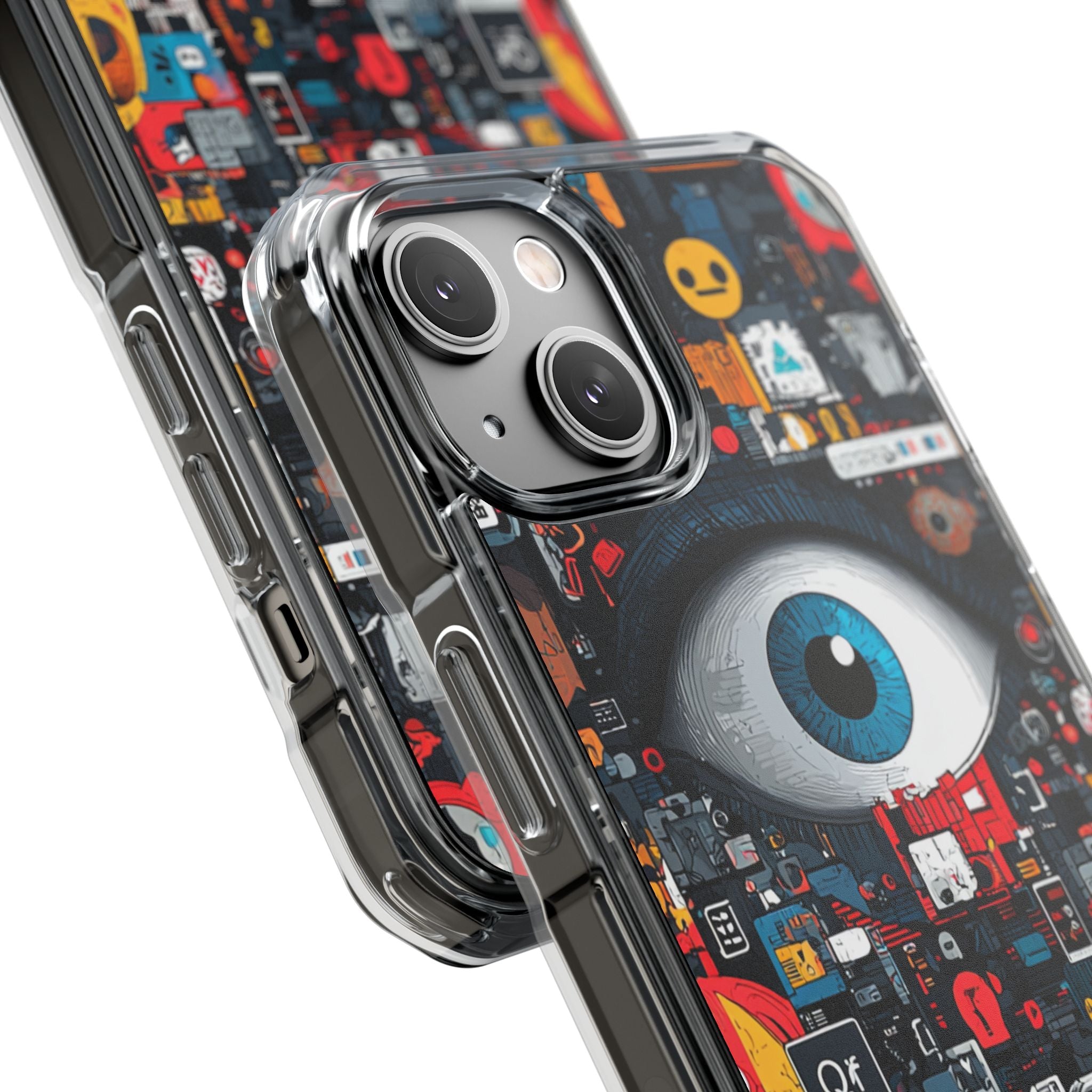 Digital Eye Blue iPhone 14 Case - Impact